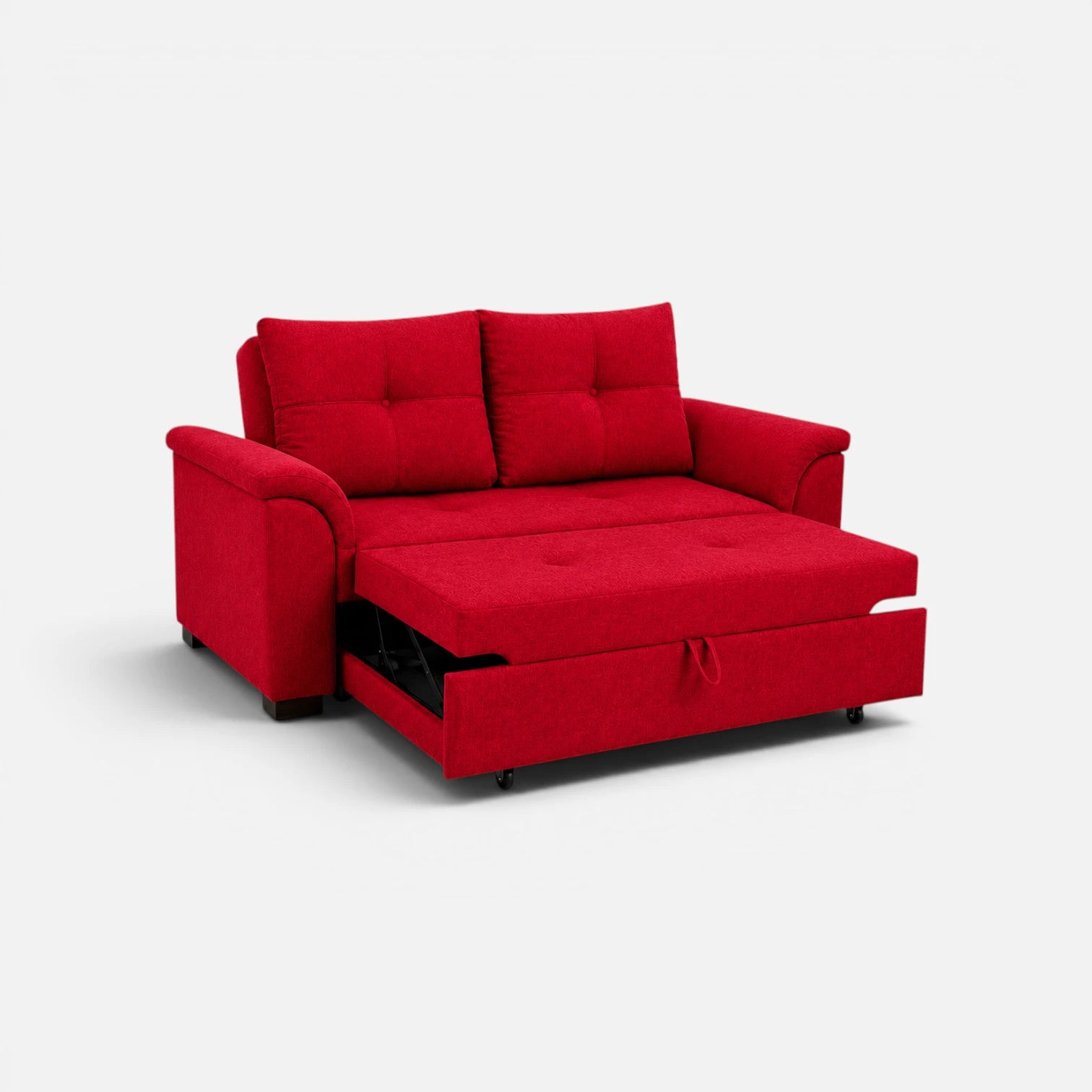 Sofá Cama Elena Tela Lino Finesse Burdeo