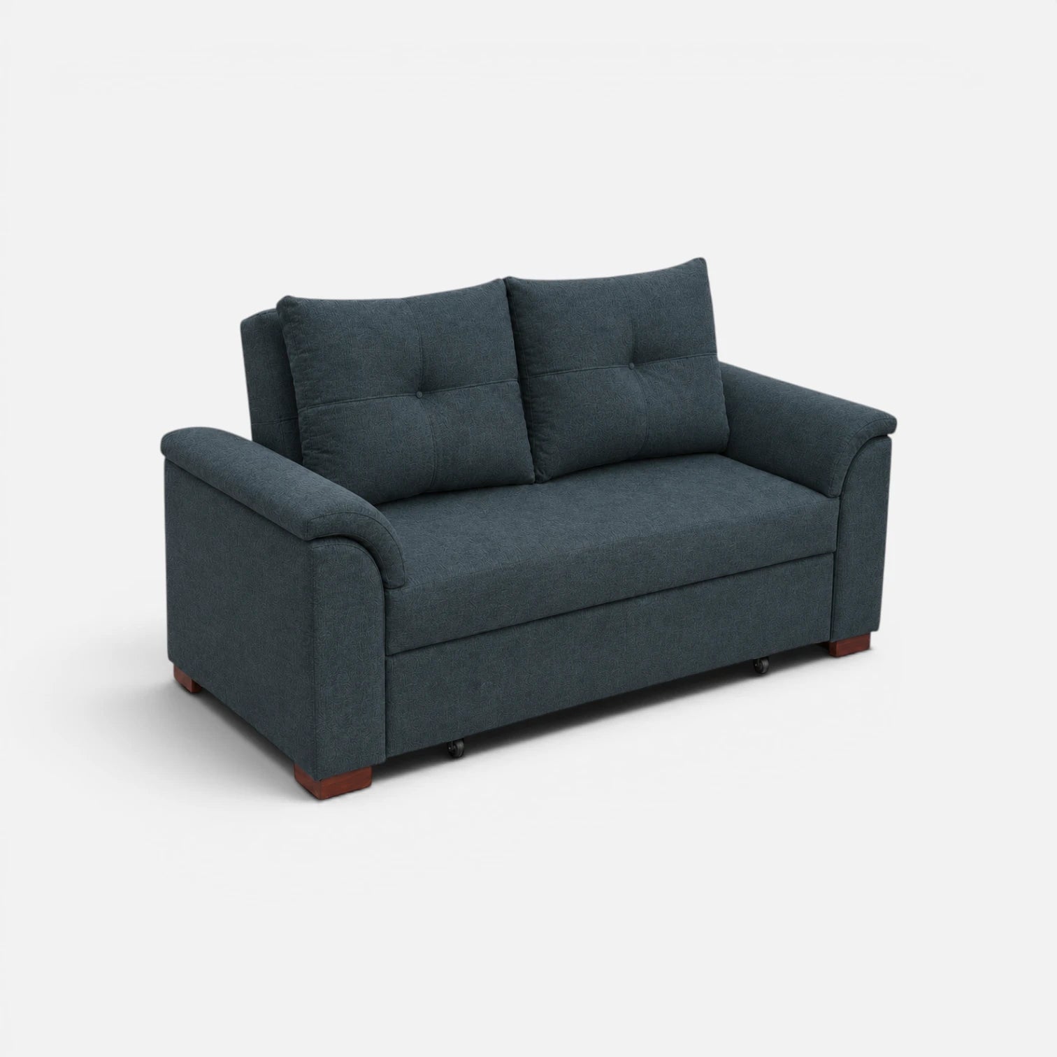 Sofá Cama Elena Tela Lino Finesse Gris Piedra