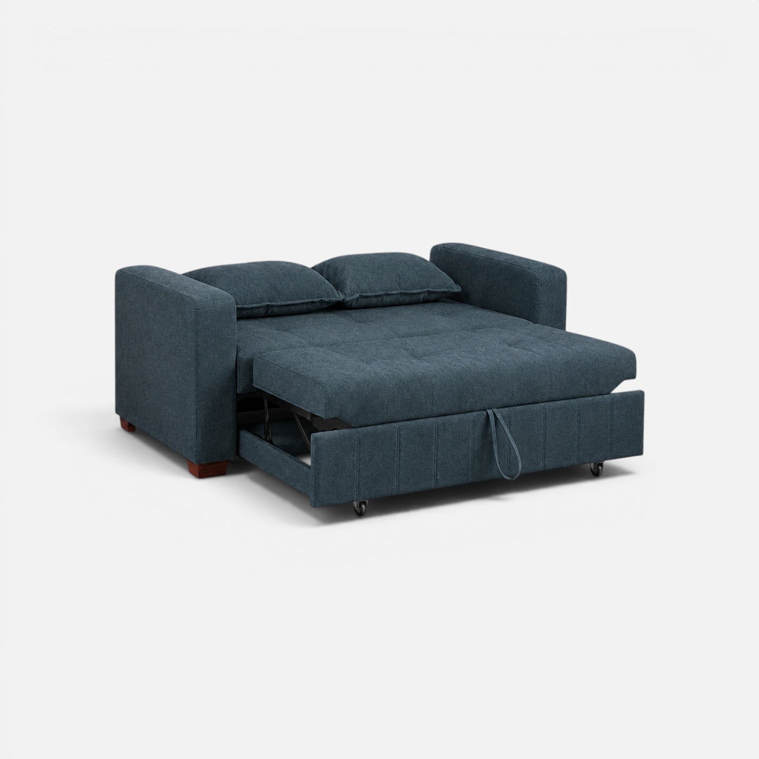 Sofá Cama Elena Tela Lino Finesse Gris Piedra