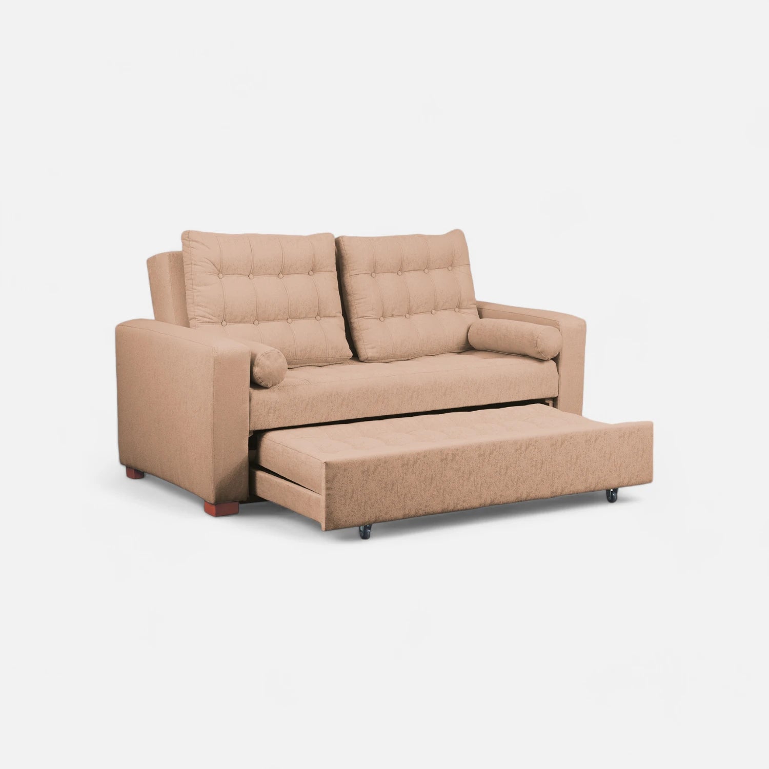 Sofá Cama Ciprés - Tela Lino Sidelli Beige