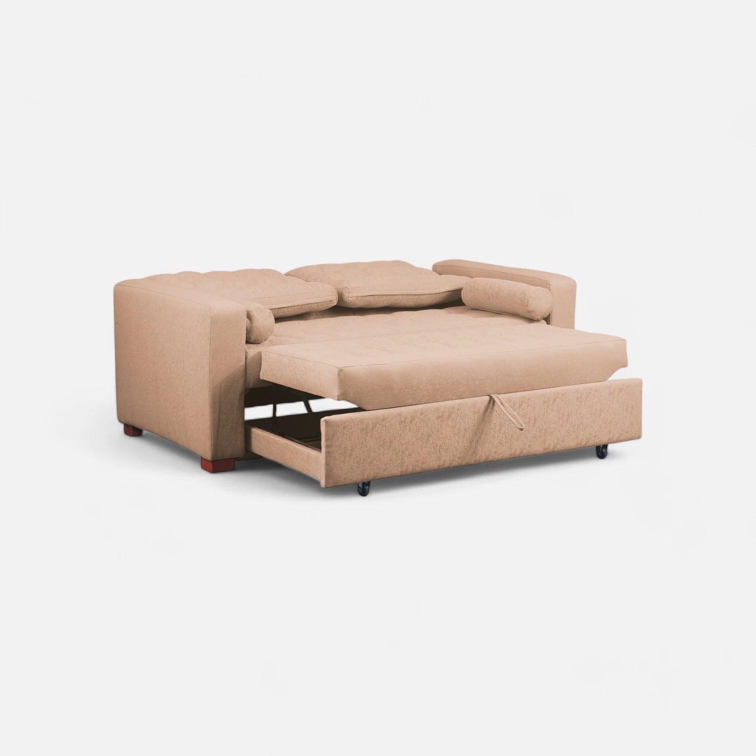 Sofá Cama Ciprés - Tela Lino Sidelli Beige