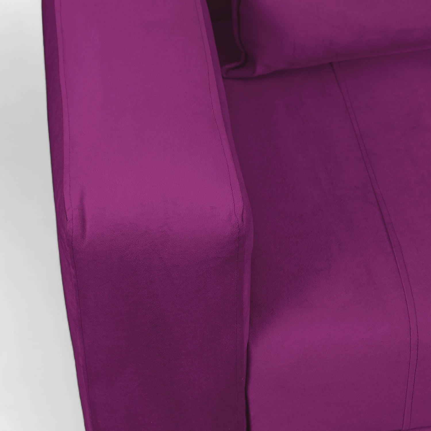 Sofá Cama Olivia - Tela Felpa Lila