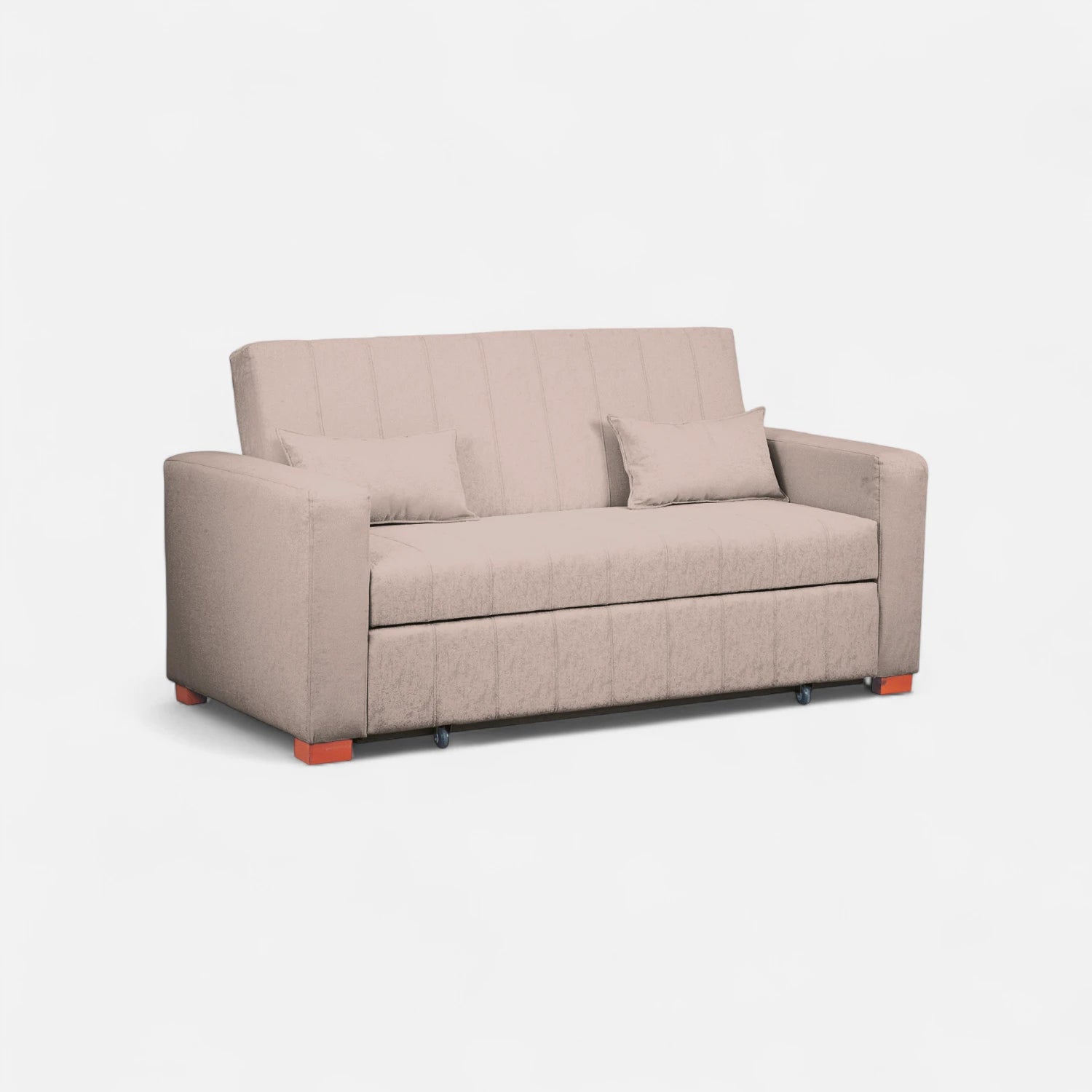 Sofá Cama Olivia - Tela Lino Sidelli Beige