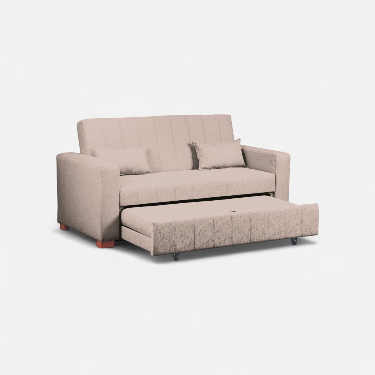 Sofá Cama Olivia - Tela Lino Sidelli Beige