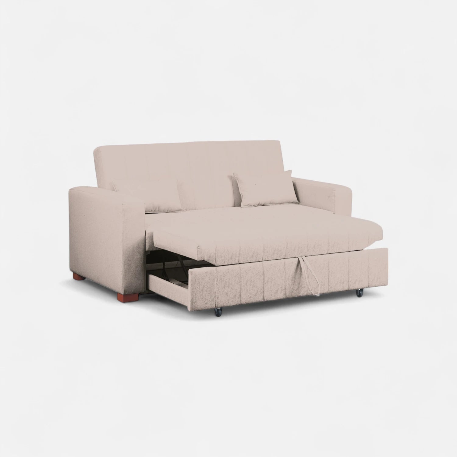 Sofá Cama Olivia - Tela Lino Sidelli Beige