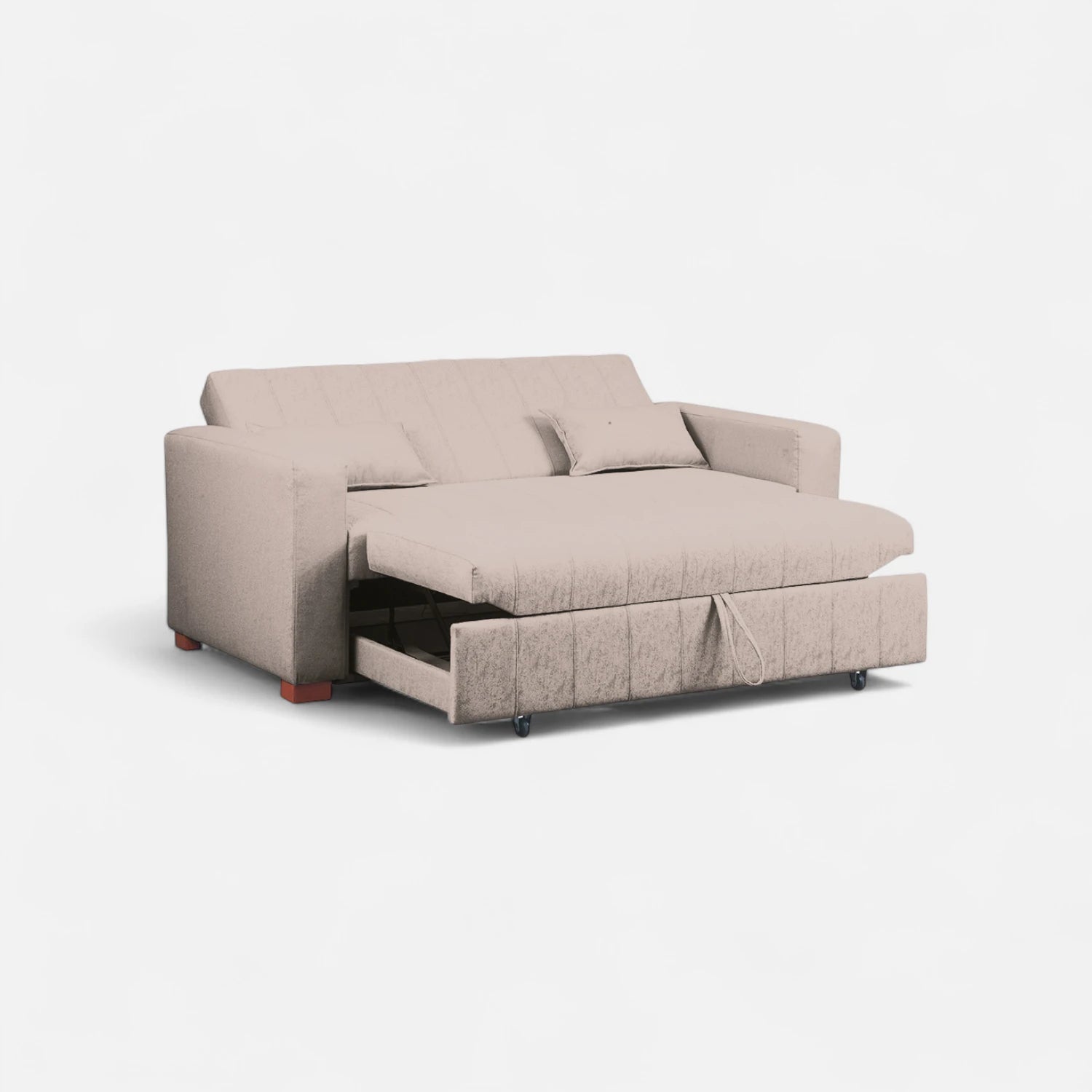 Sofá Cama Olivia - Tela Lino Sidelli Beige