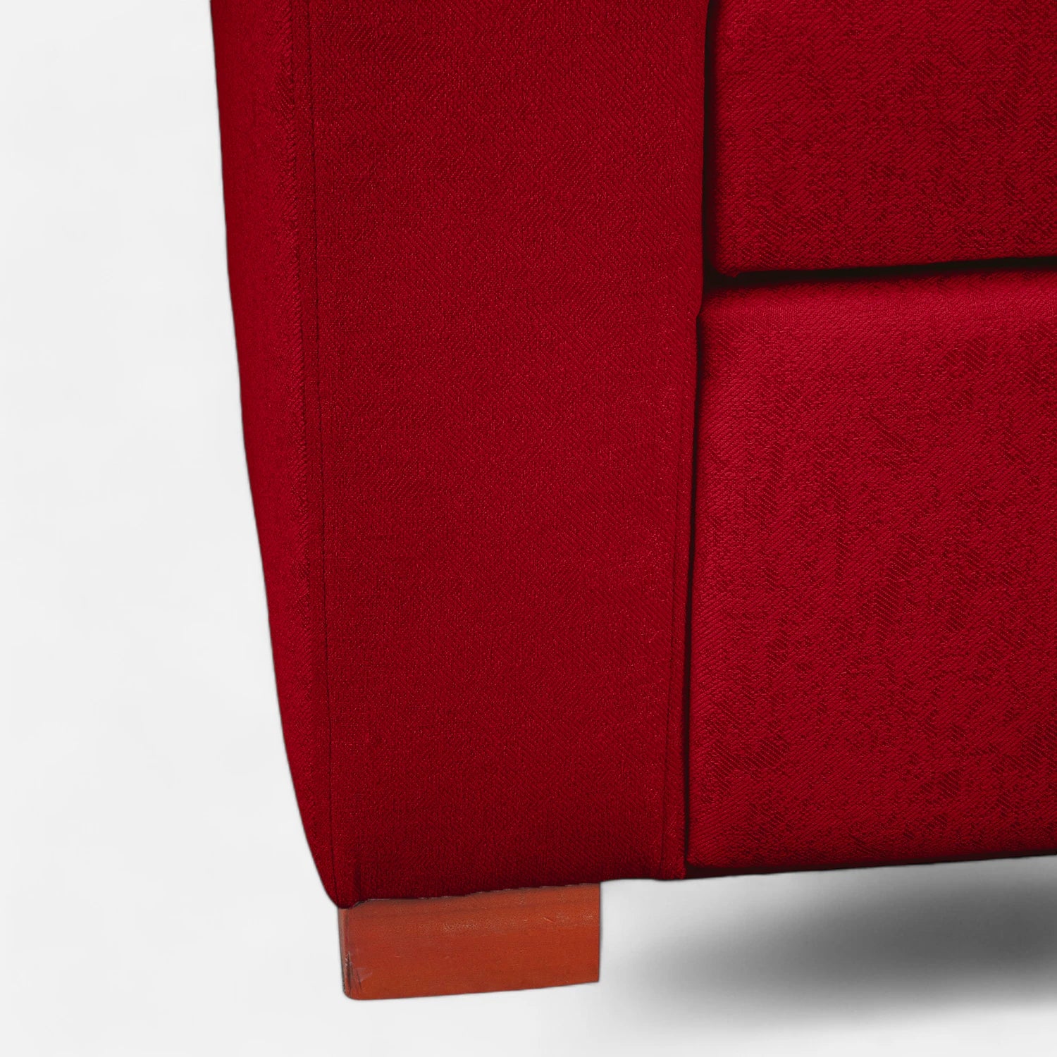 Sofá Cama Olivia - Tela Lino Sidelli Burdeo