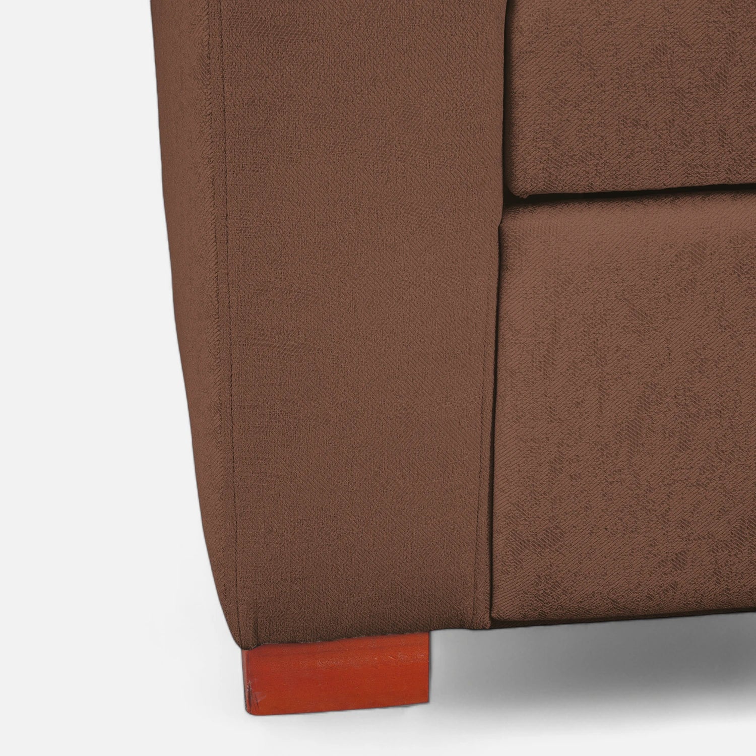 Sofá Cama Olivia - Tela Lino Sidelli Café