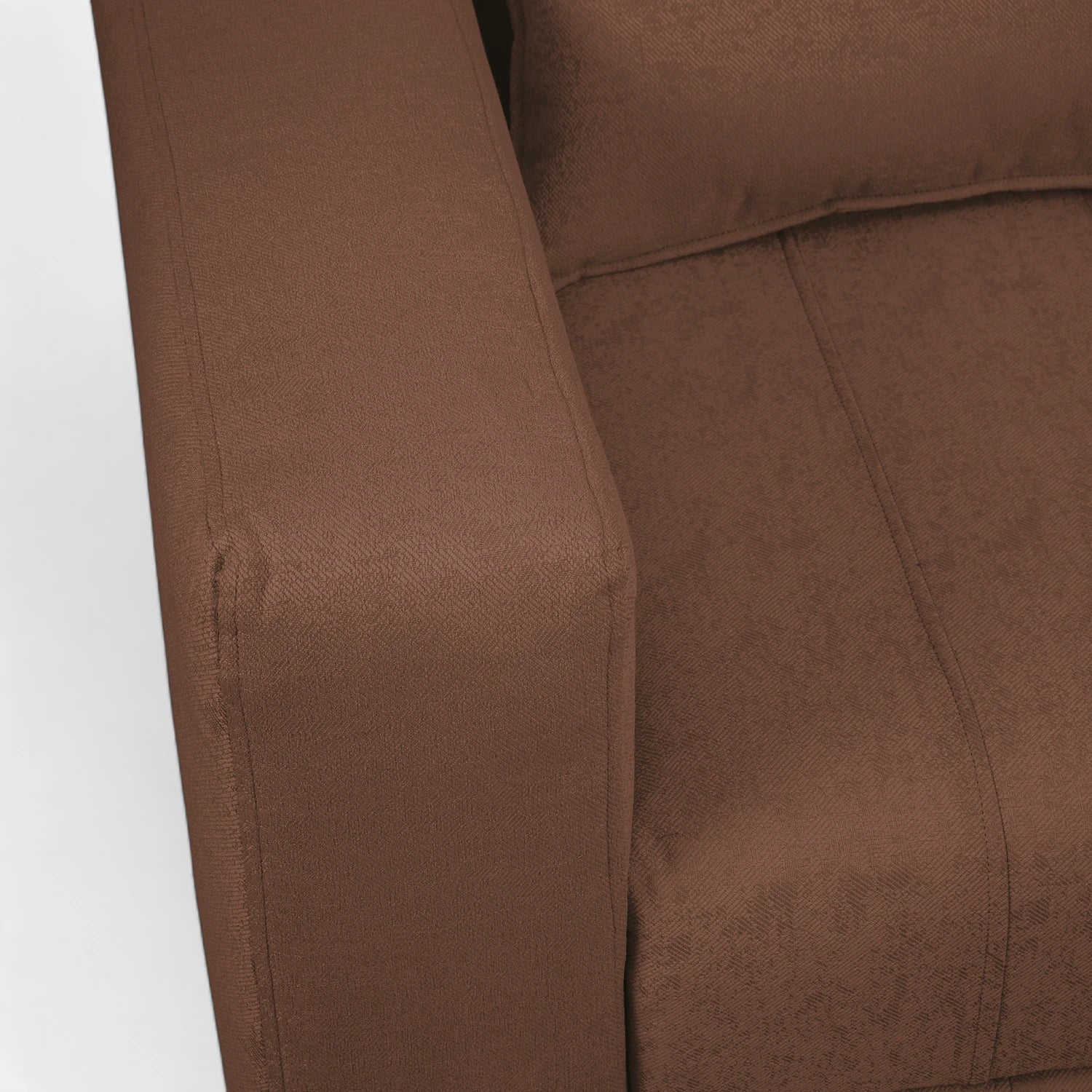 Sofá Cama Olivia - Tela Lino Sidelli Café