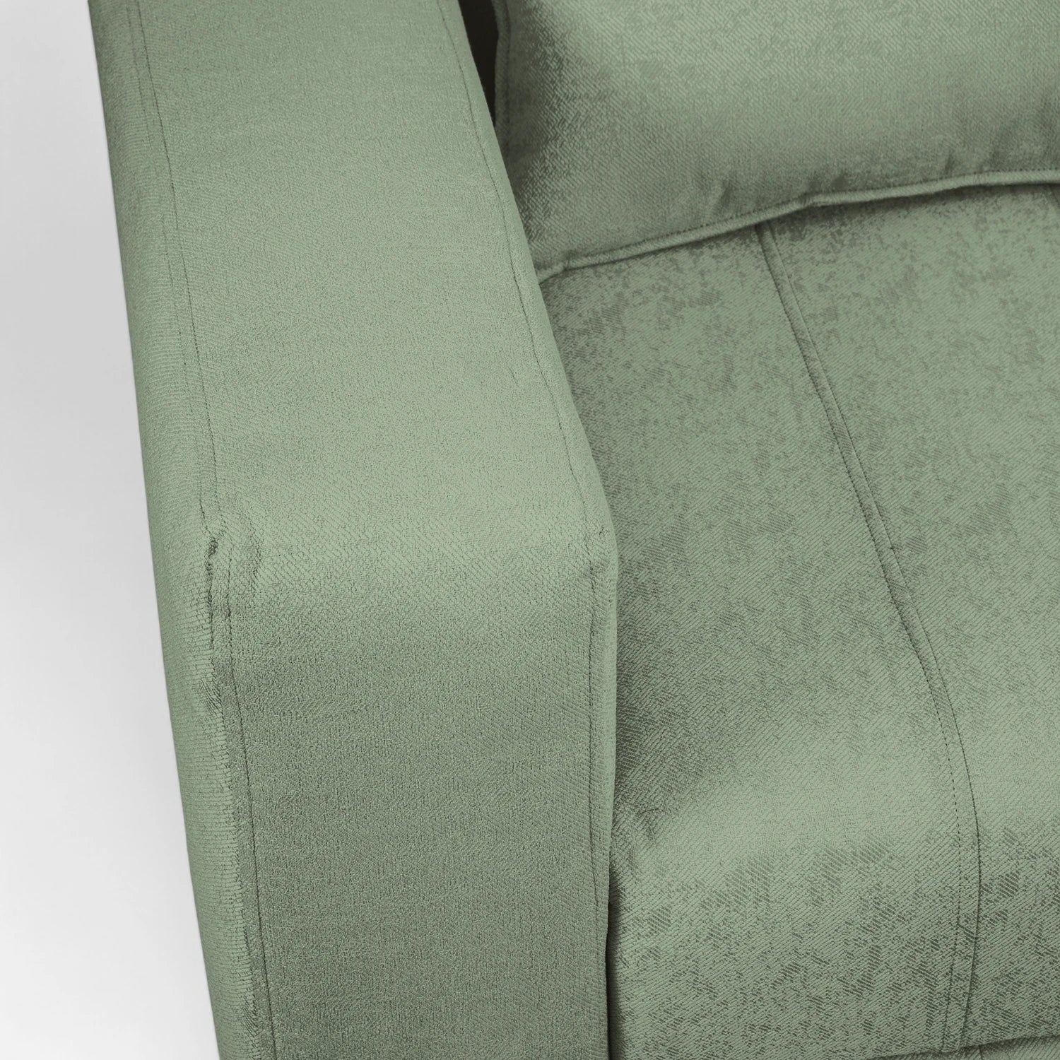 Sofá Cama Olivia - Tela Lino Sidelli Verde Agua