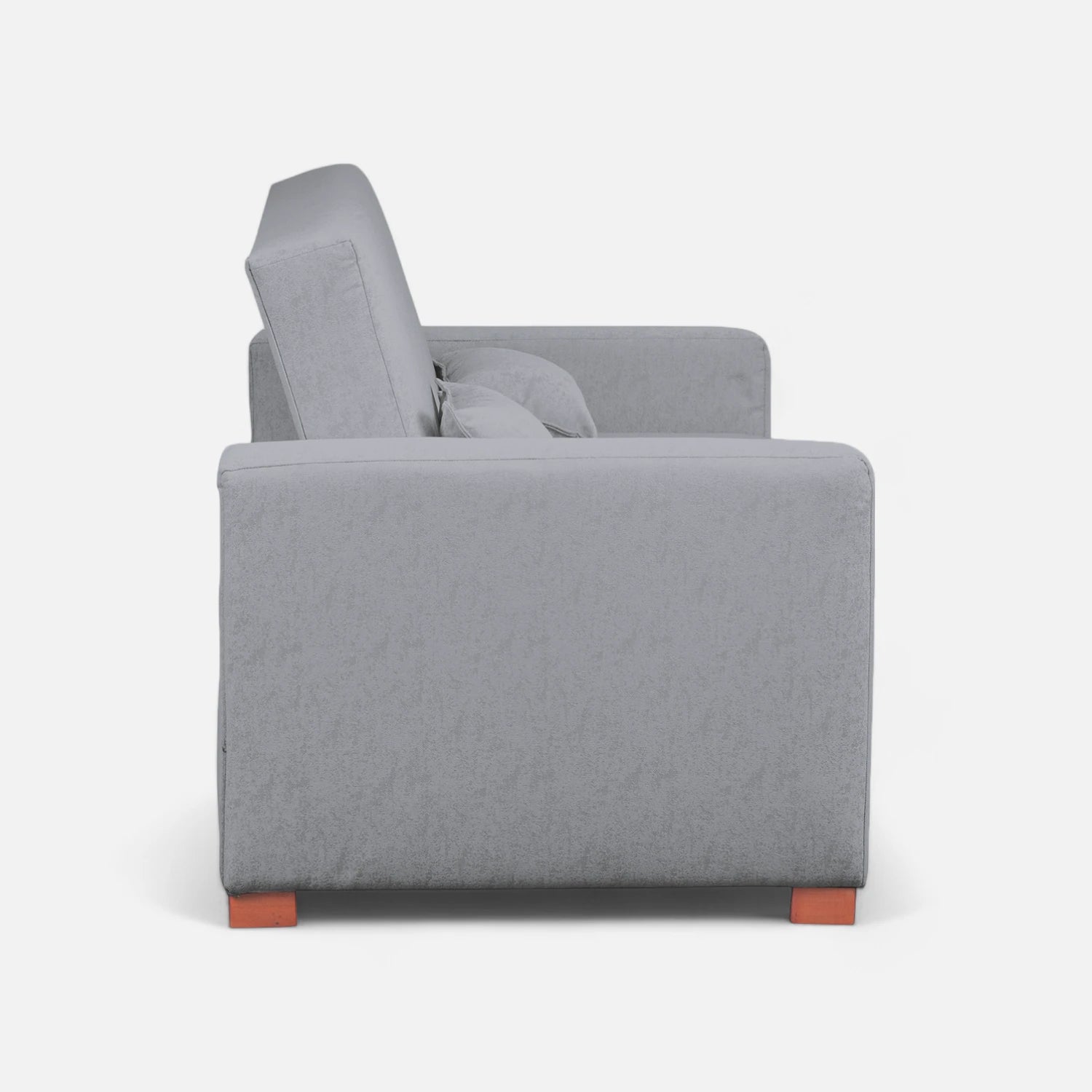 Sofá Cama Olivia - Tela Lino Bahía Gris