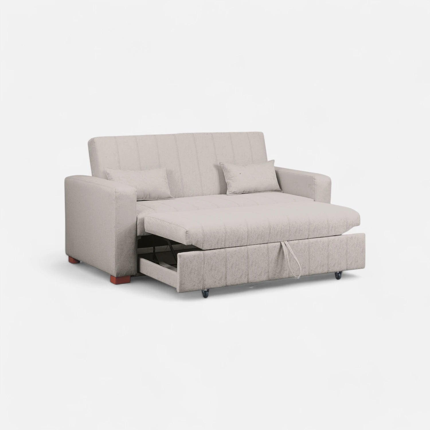 Sofá Cama Olivia - Tela Lino Bahía Beige