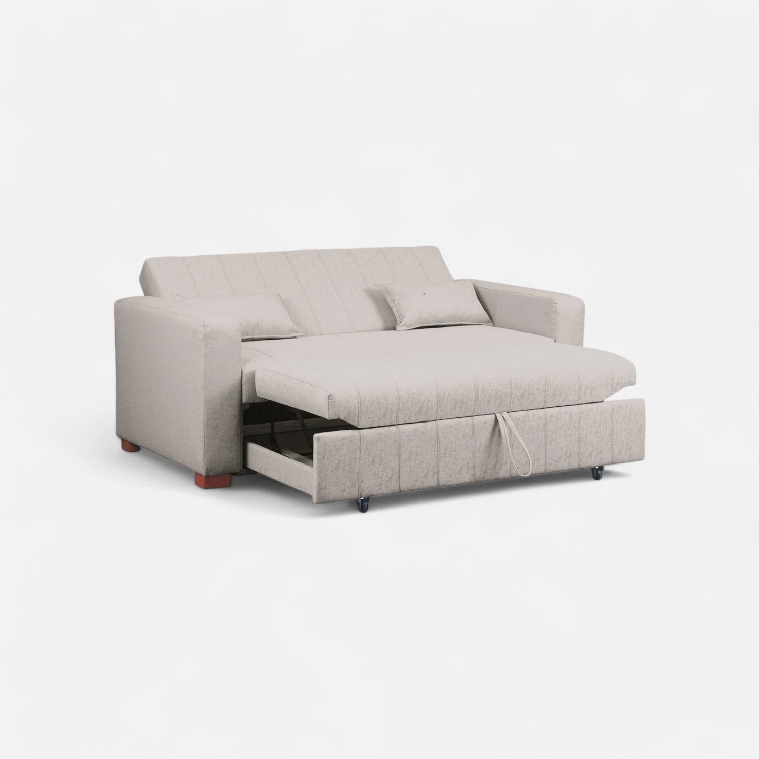 Sofá Cama Olivia - Tela Lino Bahía Beige