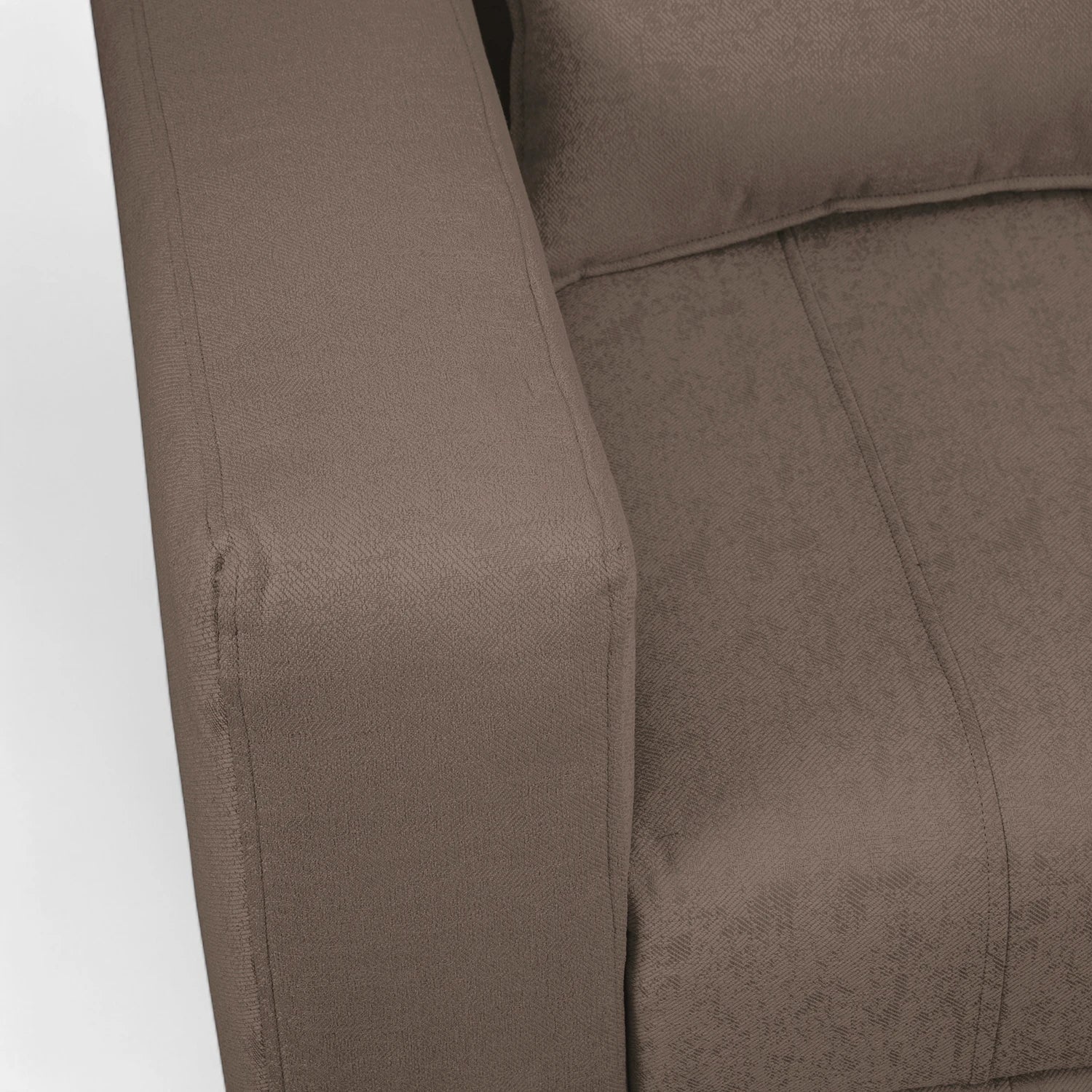 Sofá Cama Olivia - Tela Lino Bahía Café