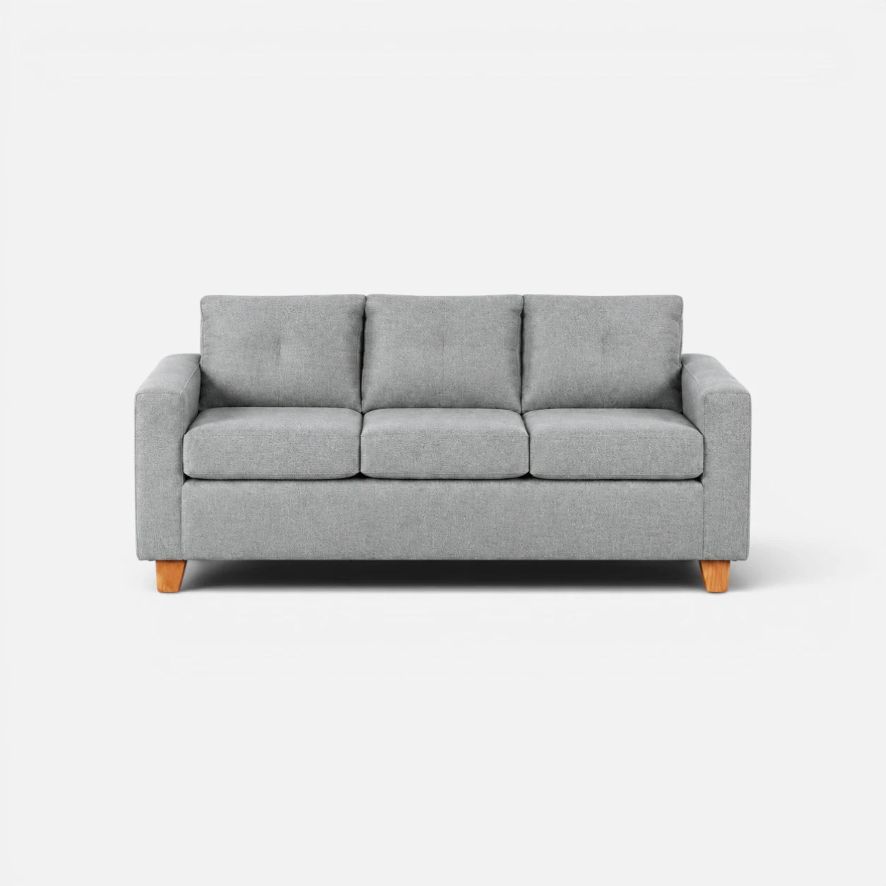 Sofá Magic 3 Cuerpos - Tela Lino Finesse Gris