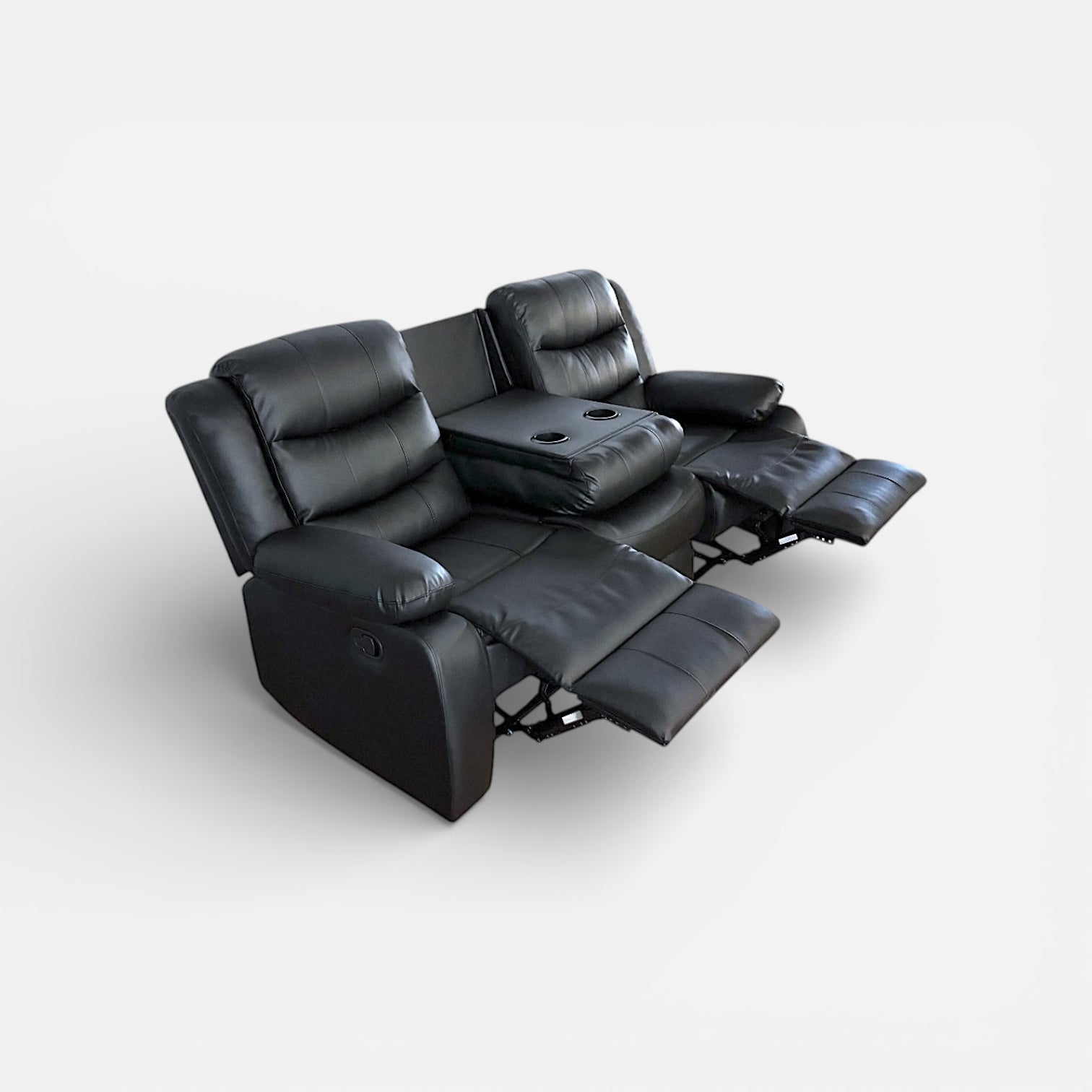 Bergere - Sofá con posa vasos abatibles | mueblesamerica.cl