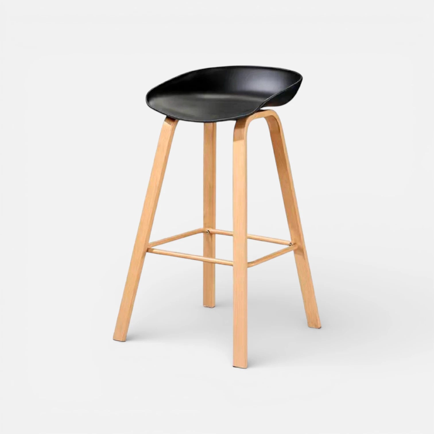 Taburete Nordico - Negro