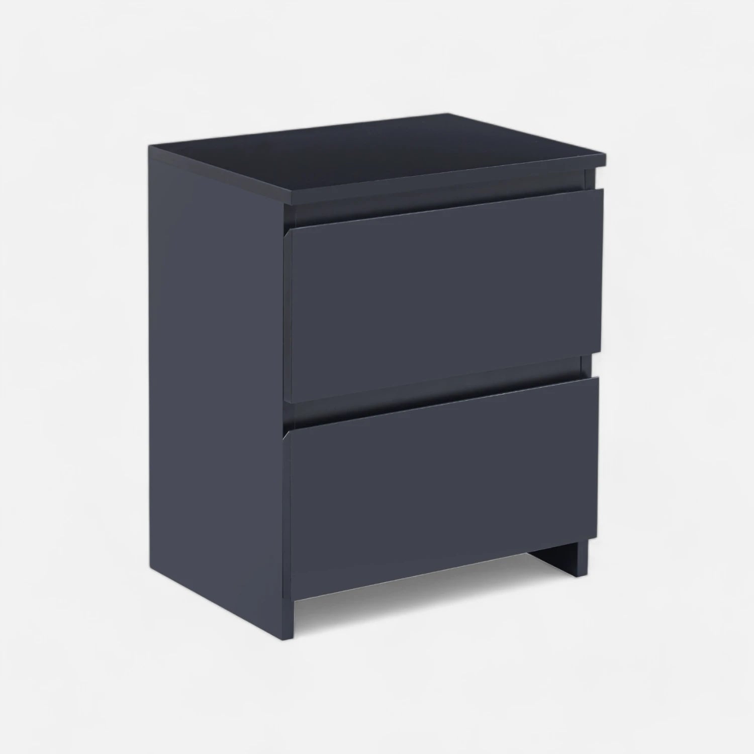 Velador Cajon Doble Minimal Oscuro