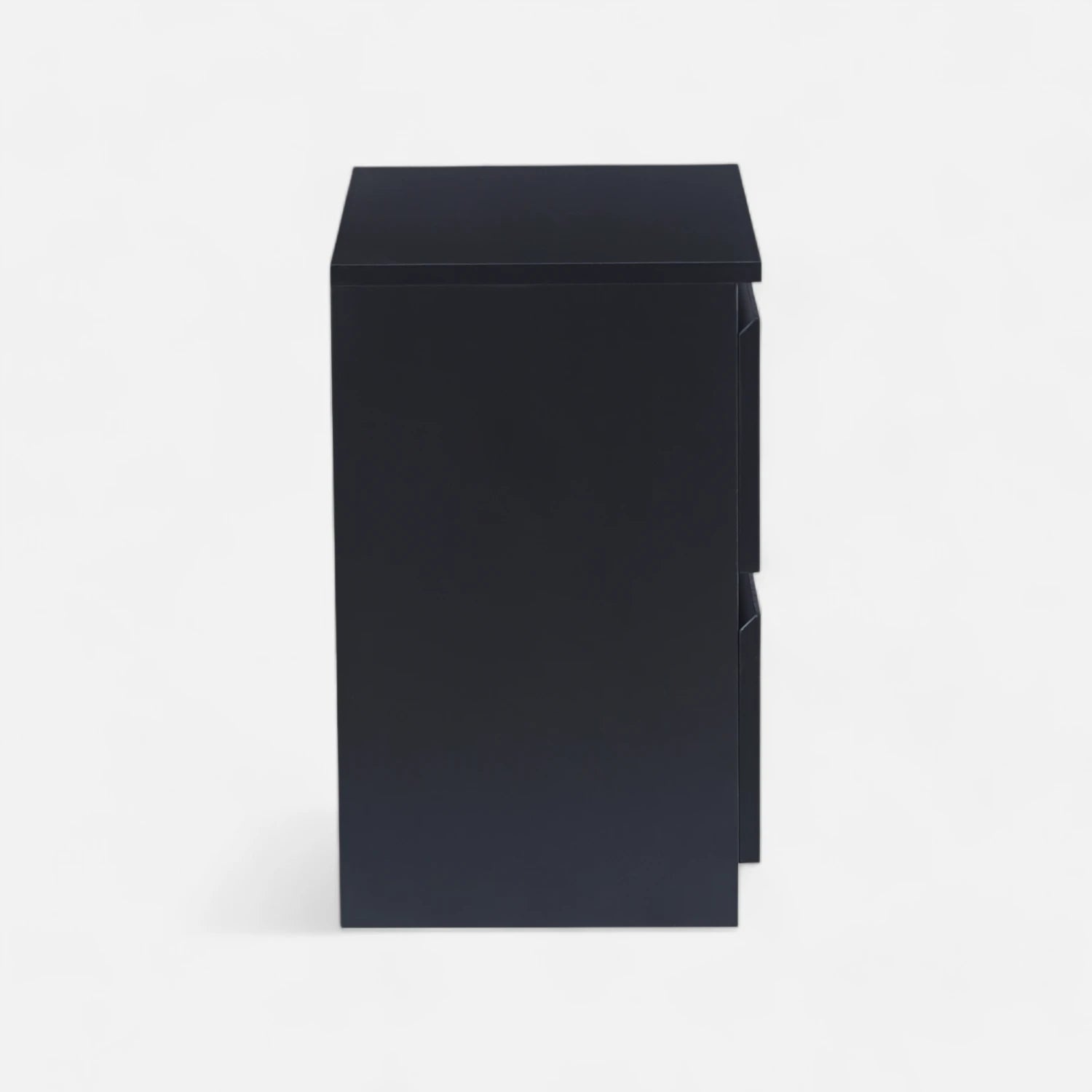 Velador Cajon Doble Minimal Oscuro
