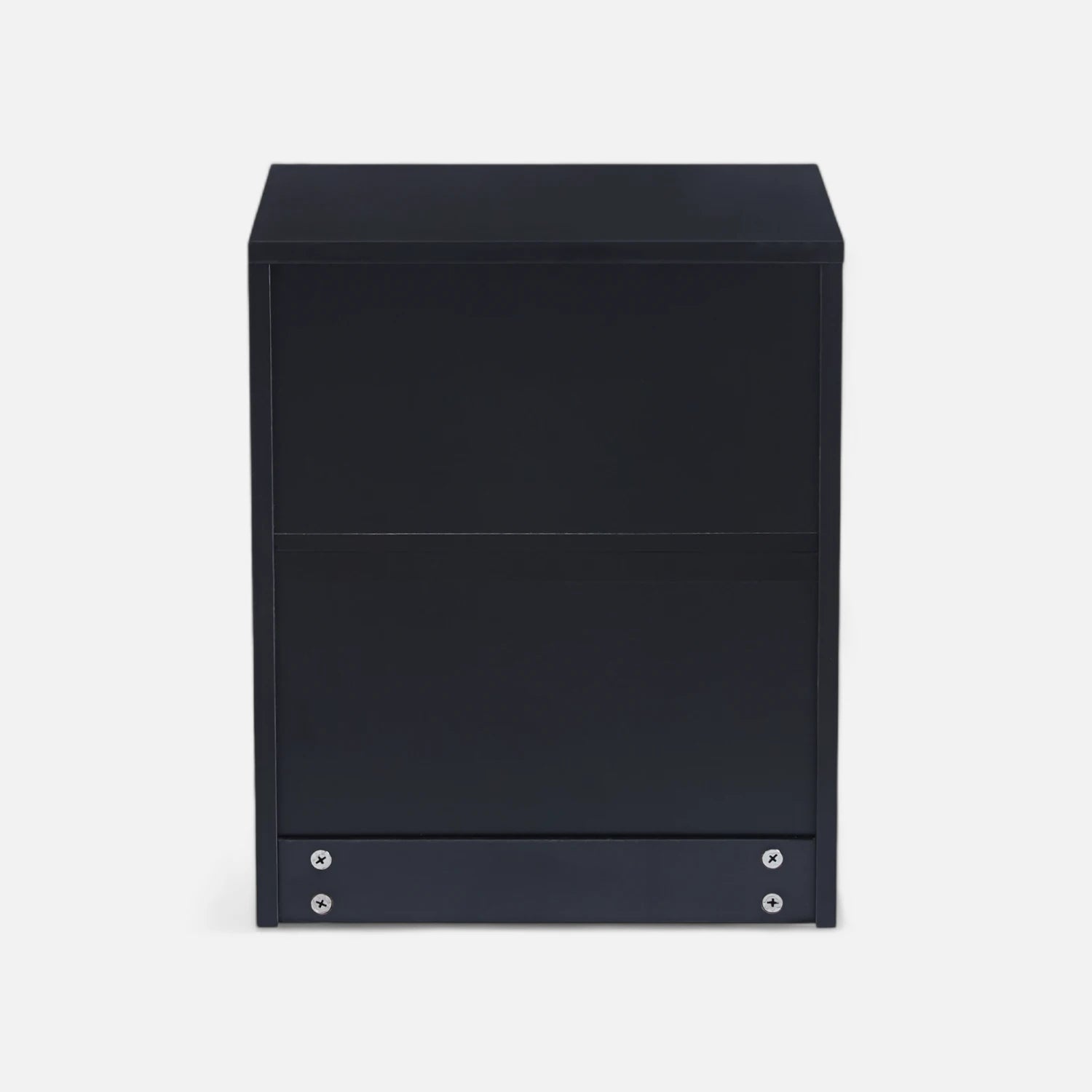 Velador Cajon Doble Minimal Oscuro