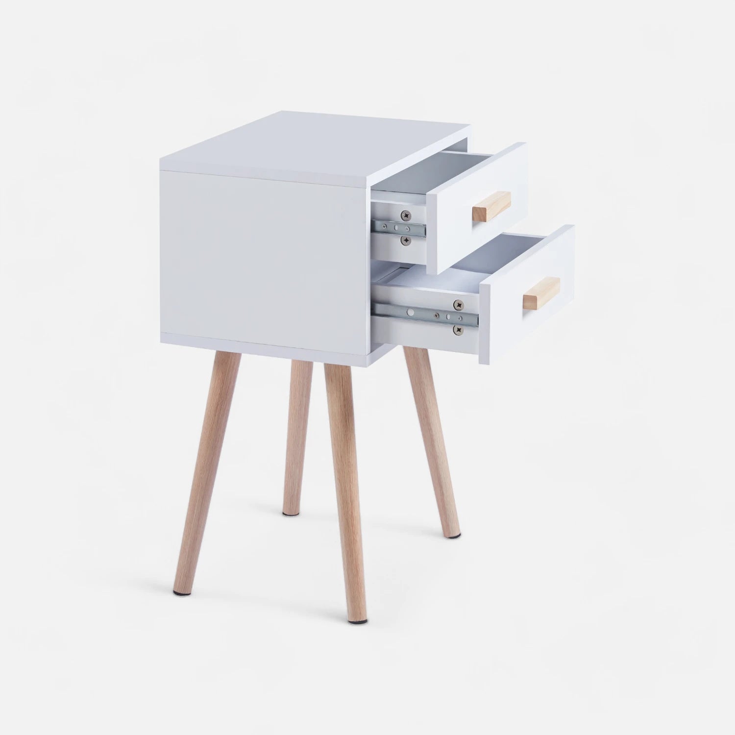 Velador Eames Doble Blanco