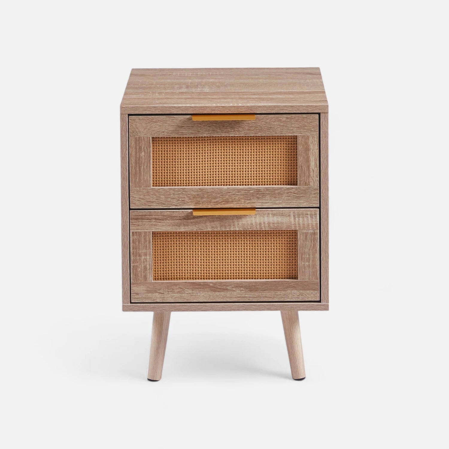 Velador Eames Mesh Doble - Madera Oscura