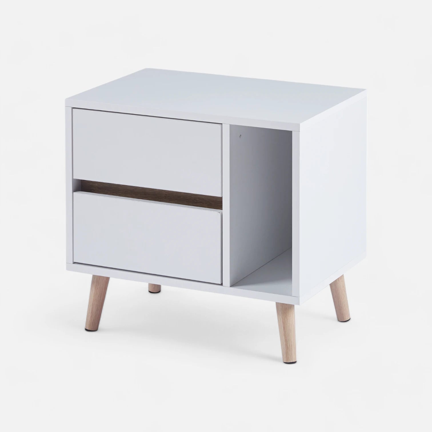 Velador Nordic Elegance blanco