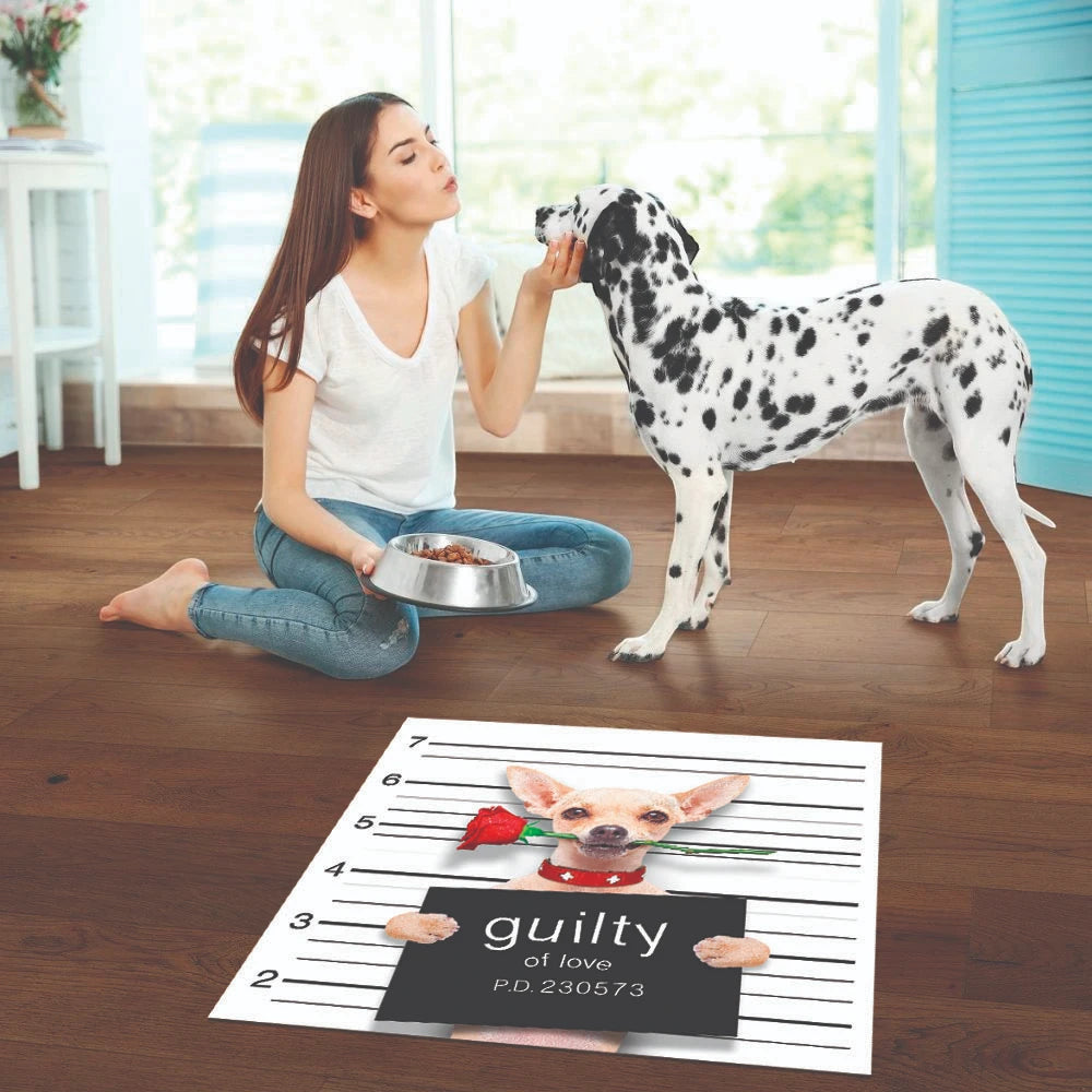 Alfombra Bad Chihuahua In Love