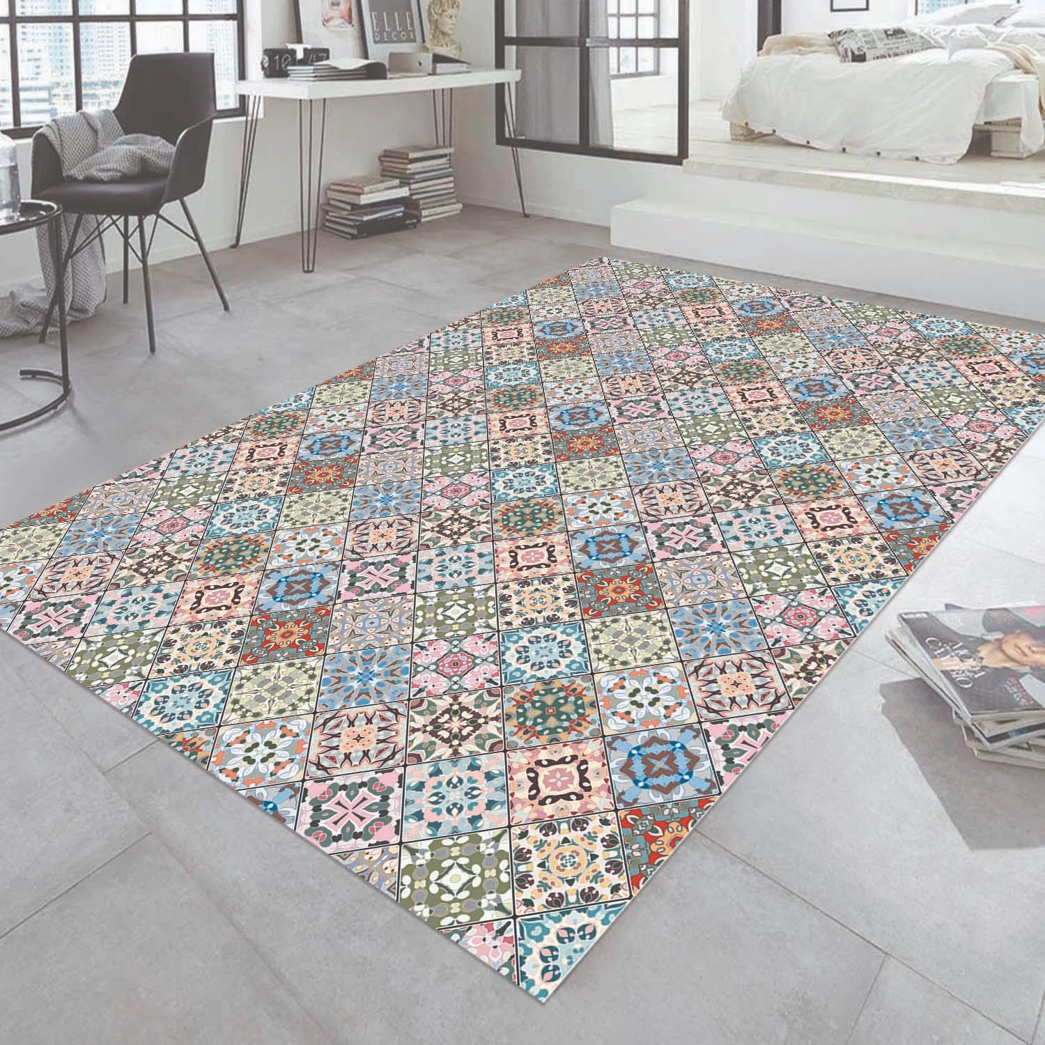 Alfombra Baldosa Niza