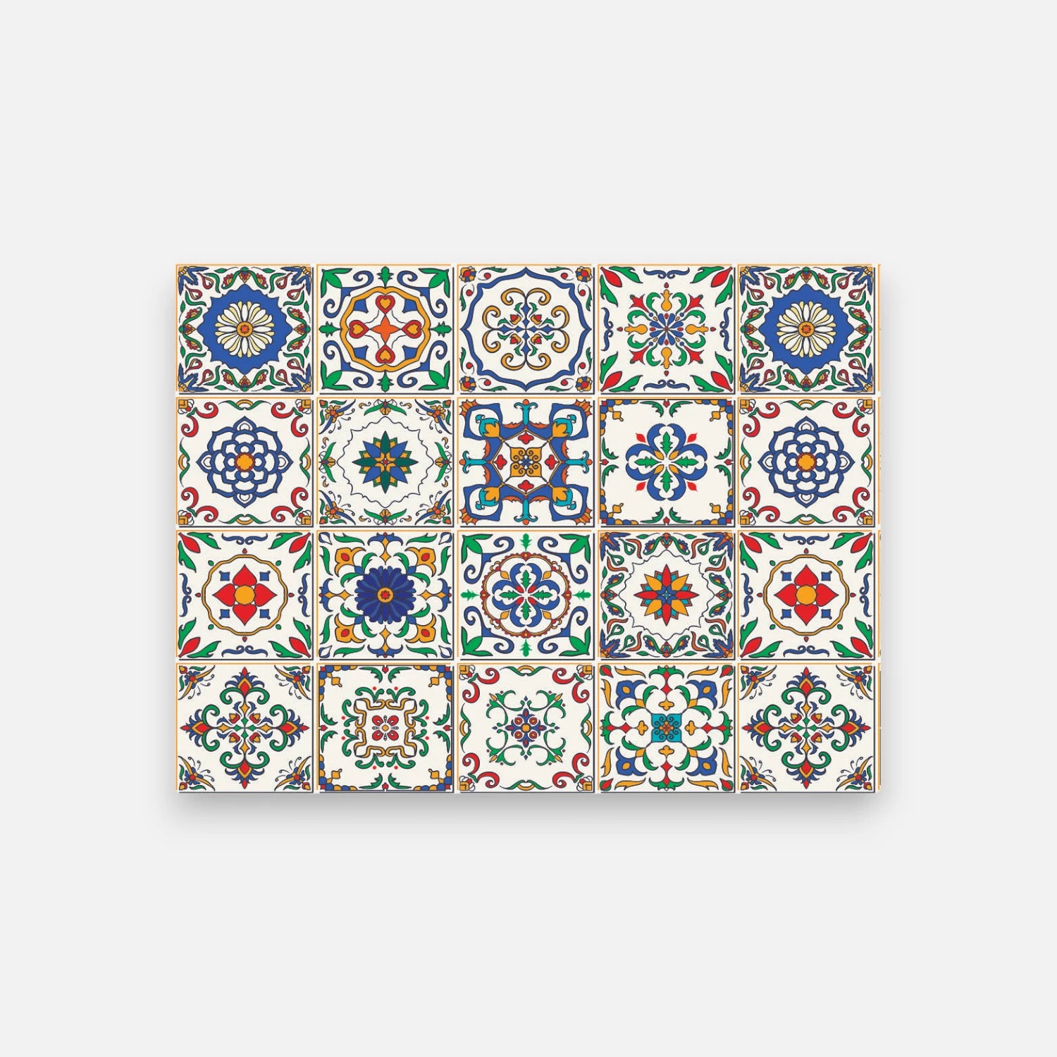 Alfombra Baldosa Color Española