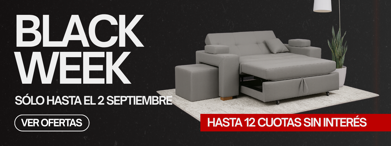 Banner BLACK WEEK agosto-septiembre 2026 - escritorio