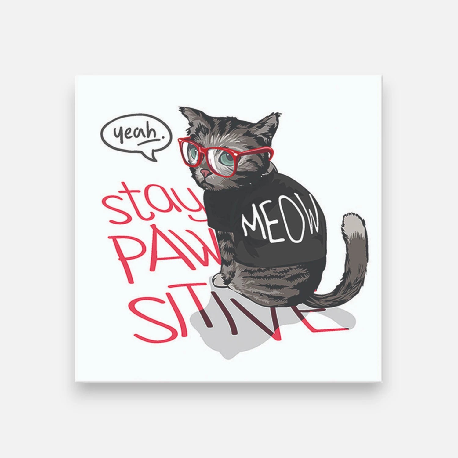 Alfombra Look Back Cat