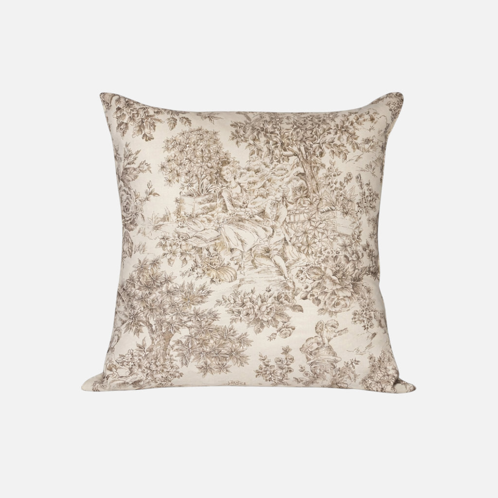 Cojin - Cojín de lona española en color chocolate | mueblesamerica.cl