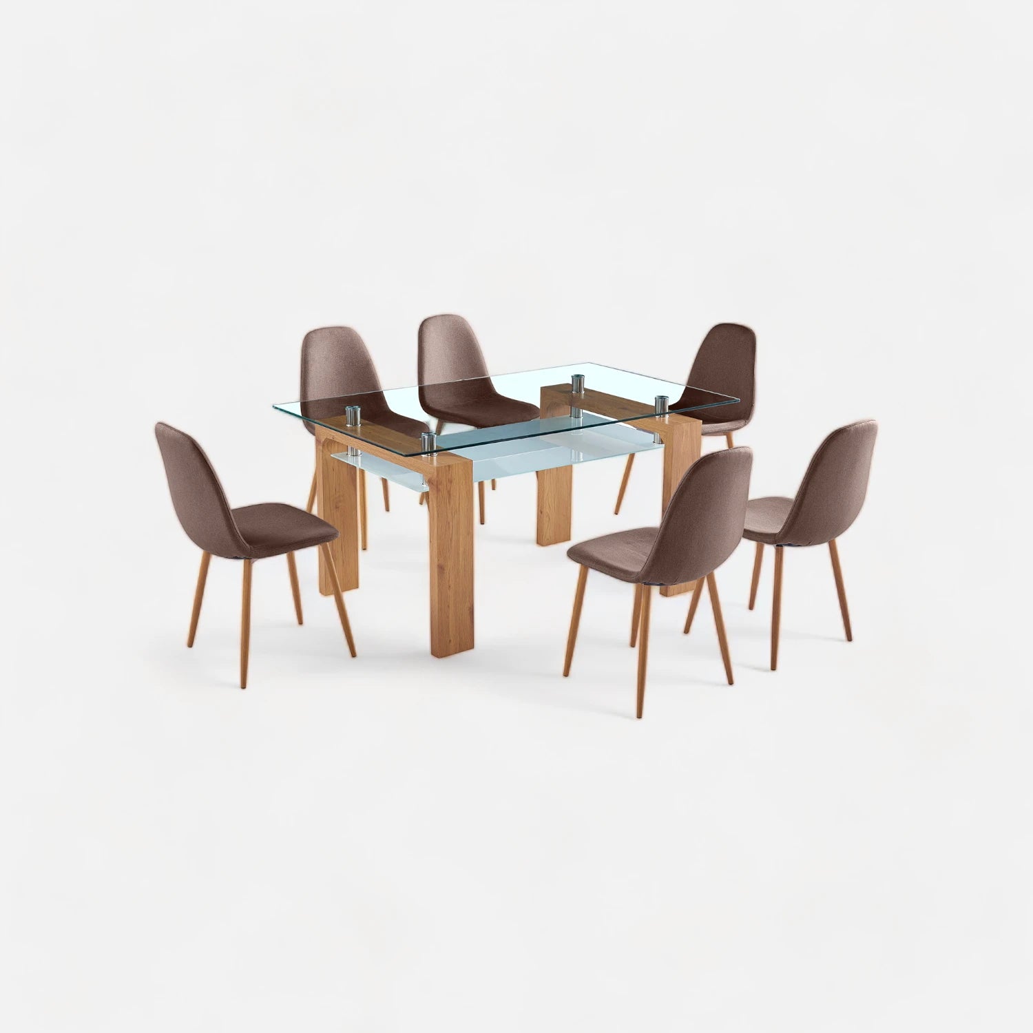 Comedor Melisa Robusto - 6 Sillas
