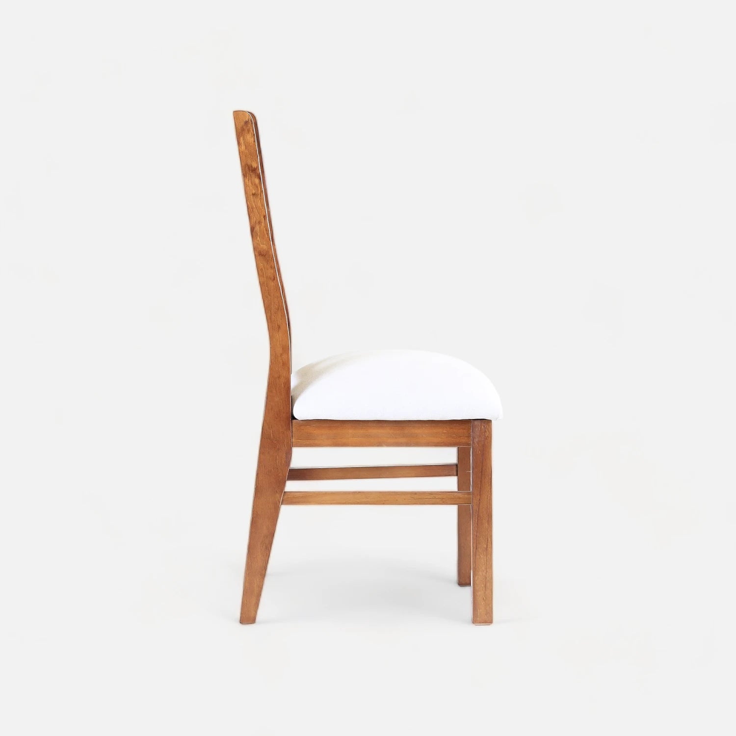 Comedor Rayenco Nogal - 4 Sillas Tapiz Perla
