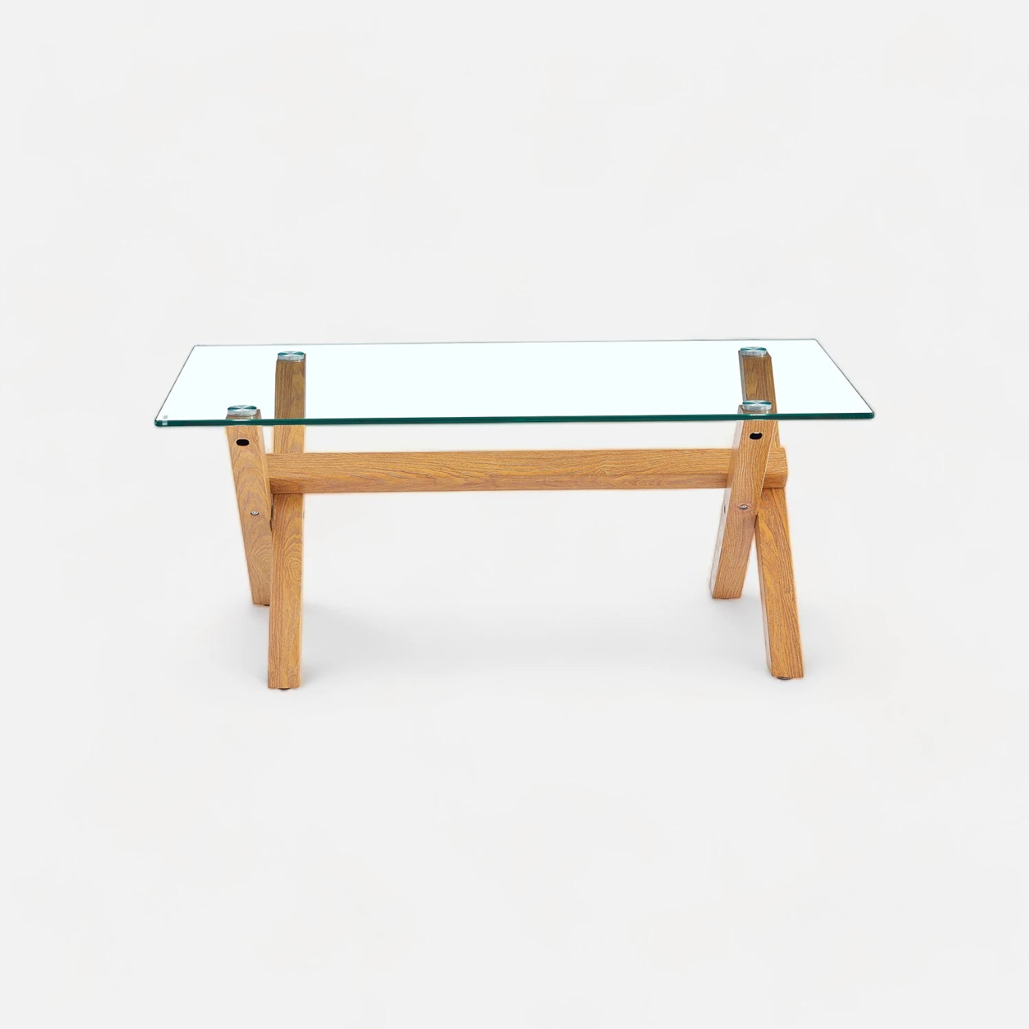 Comedor Melisa Cruzado - 6 Sillas Natural