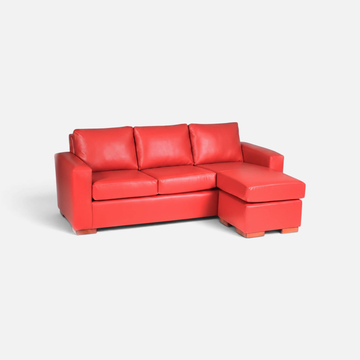 Seccional Magic - Cuero Sintético Pu Rojo