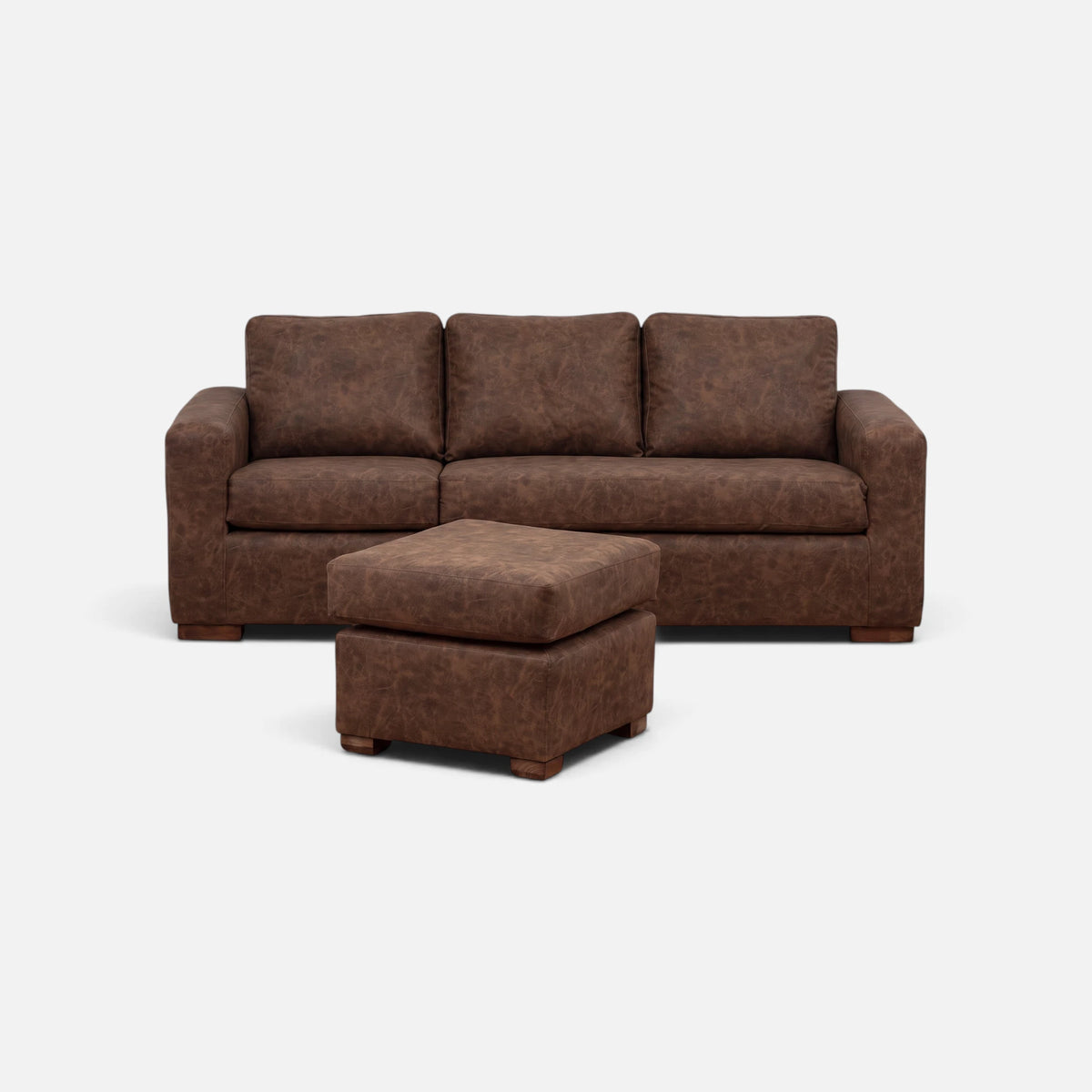 Seccional Magic - Cuero Sintético Auris Café