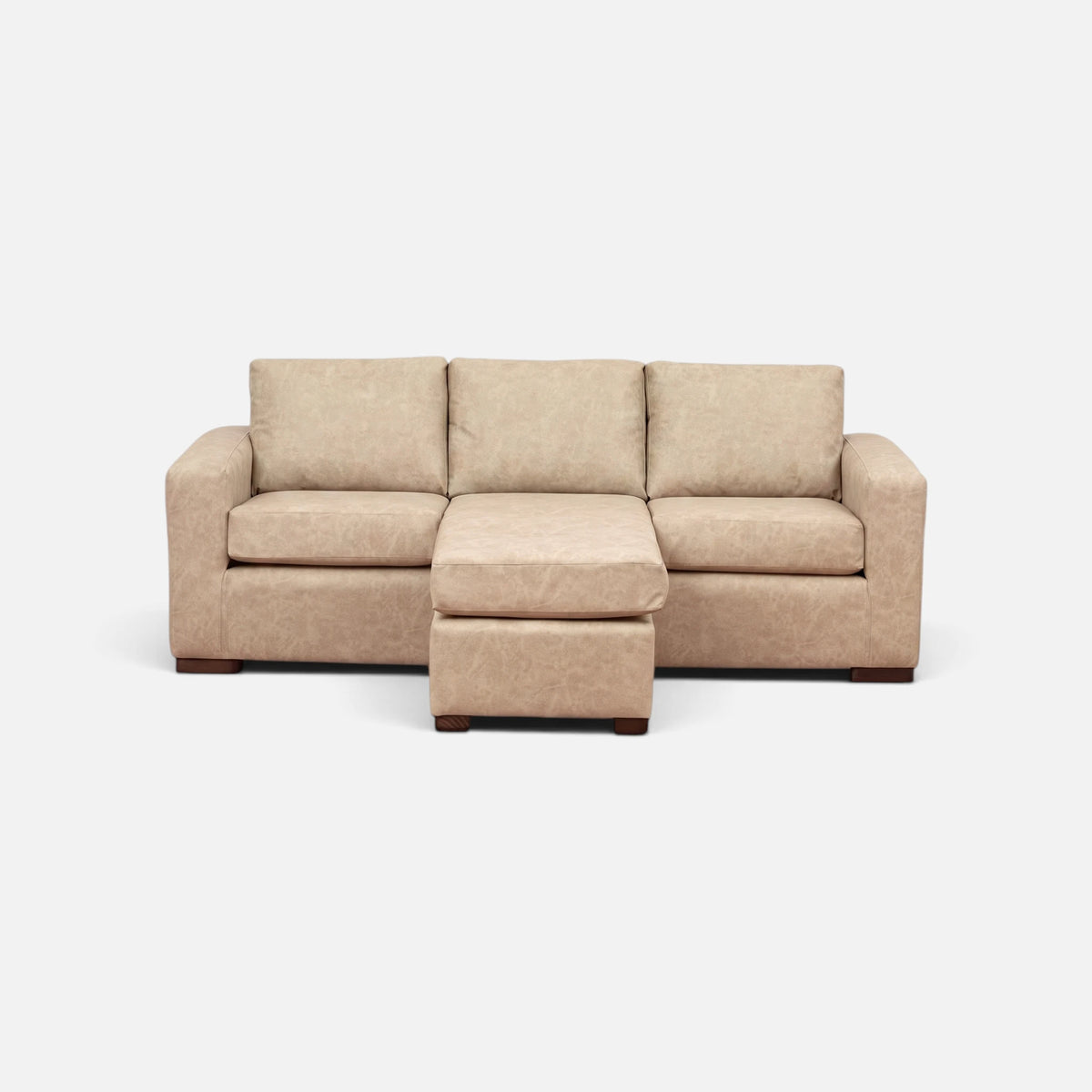Seccional Magic - Cuero Sintético Auris Beige