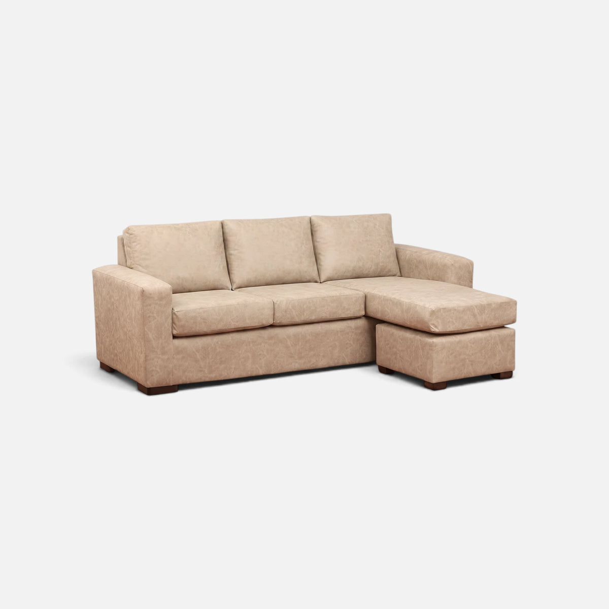 Seccional Magic - Cuero Sintético Auris Beige