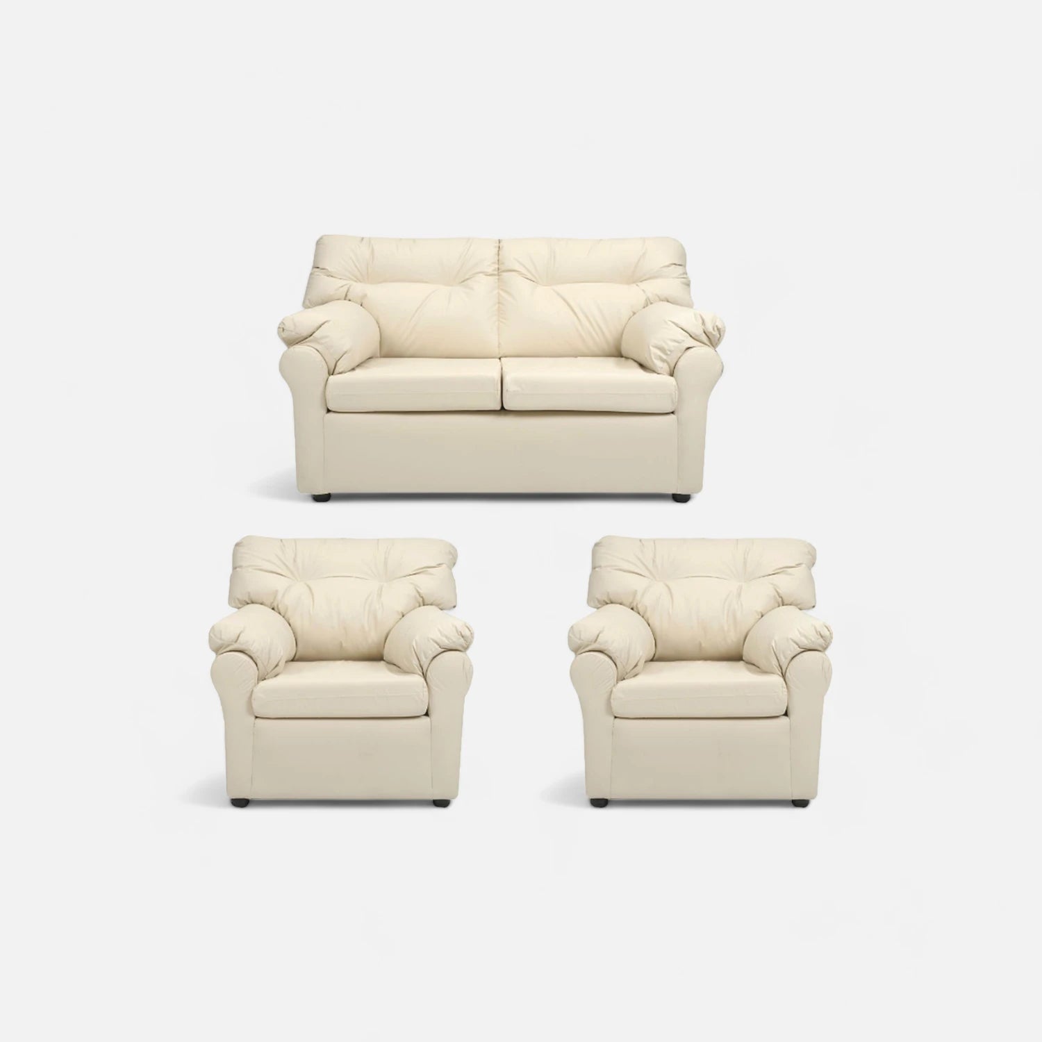 Living América 211 - Cuero Sintético Pu Beige