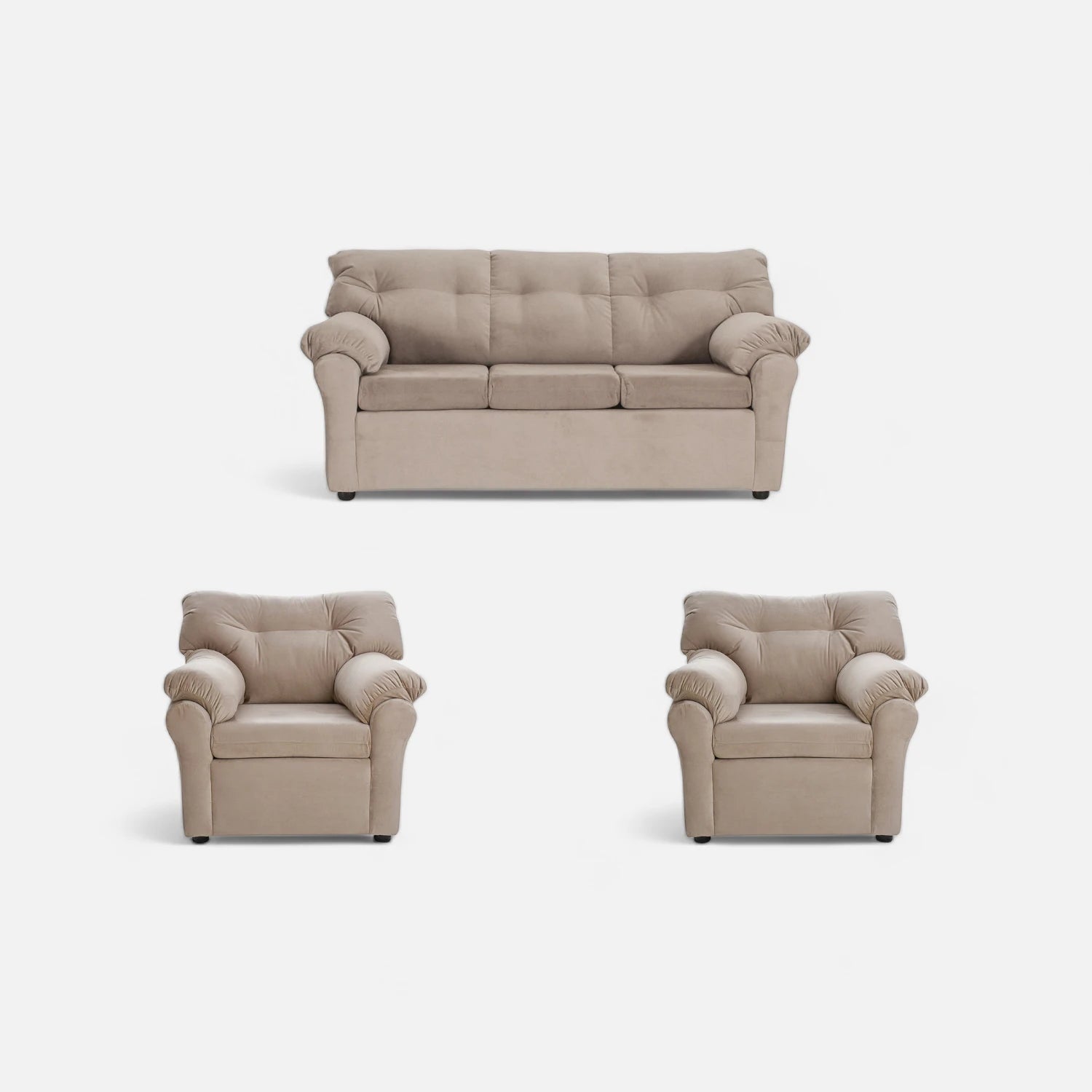 Living América 311 - Tela Felpa Beige
