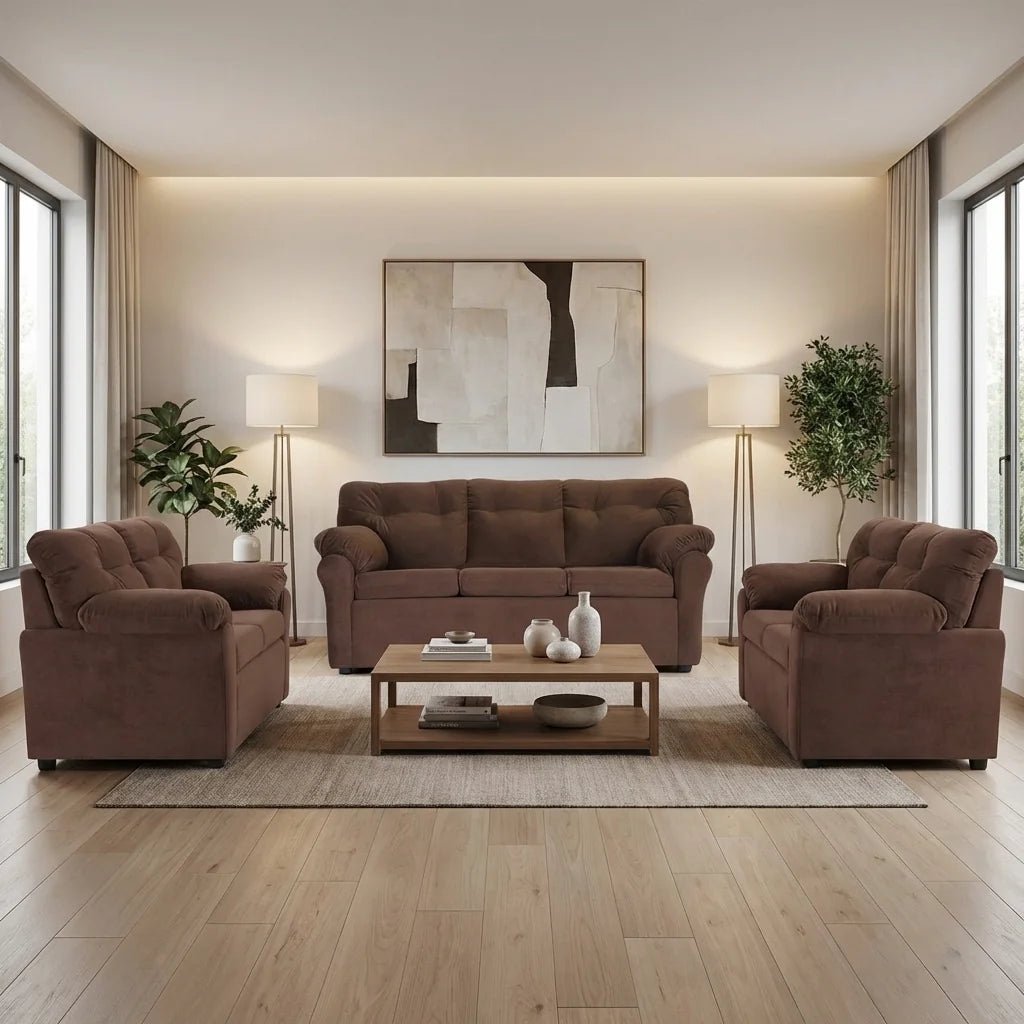 Living América 311 - Tela Felpa Café