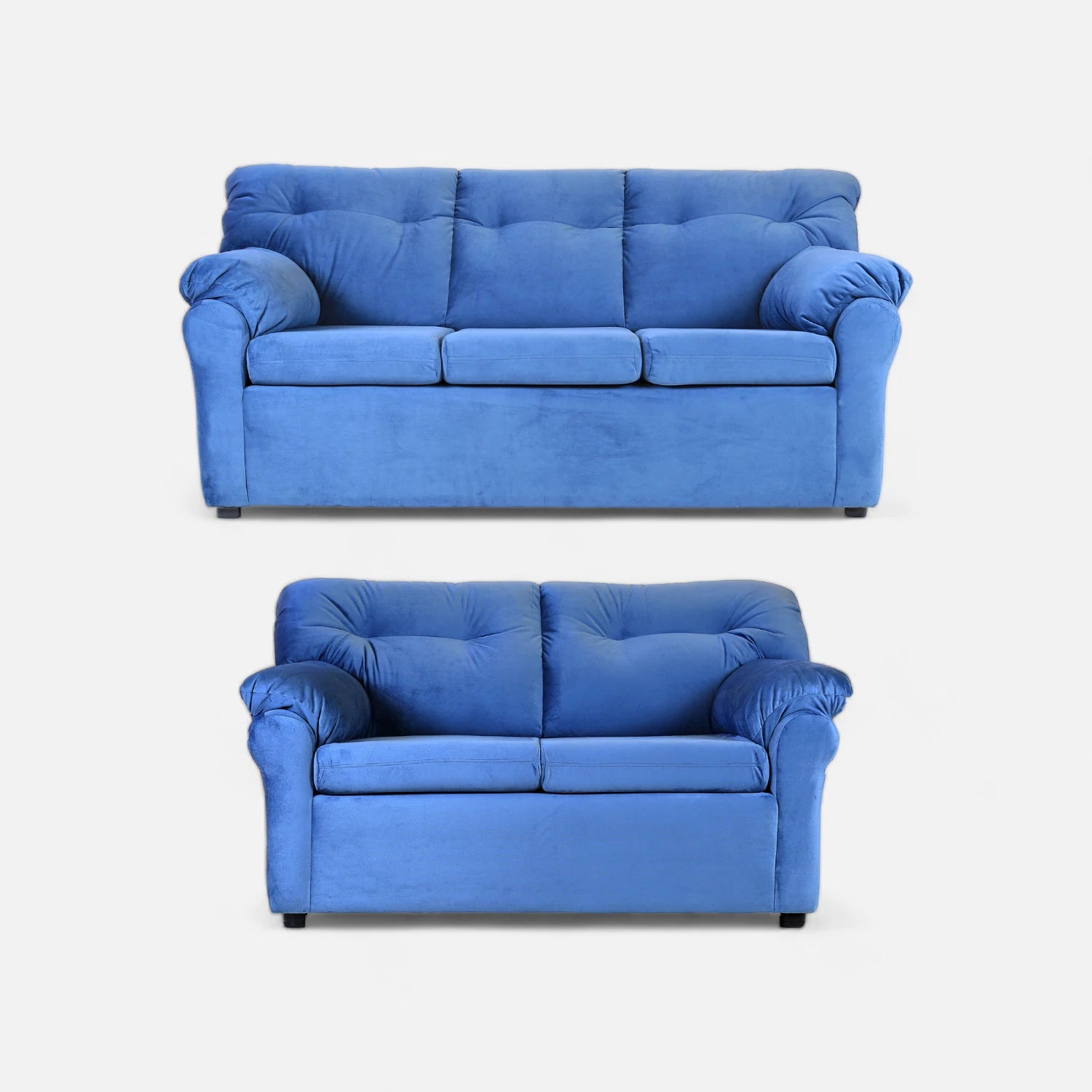 Living América 32 - Tela Felpa Azul Petróleo