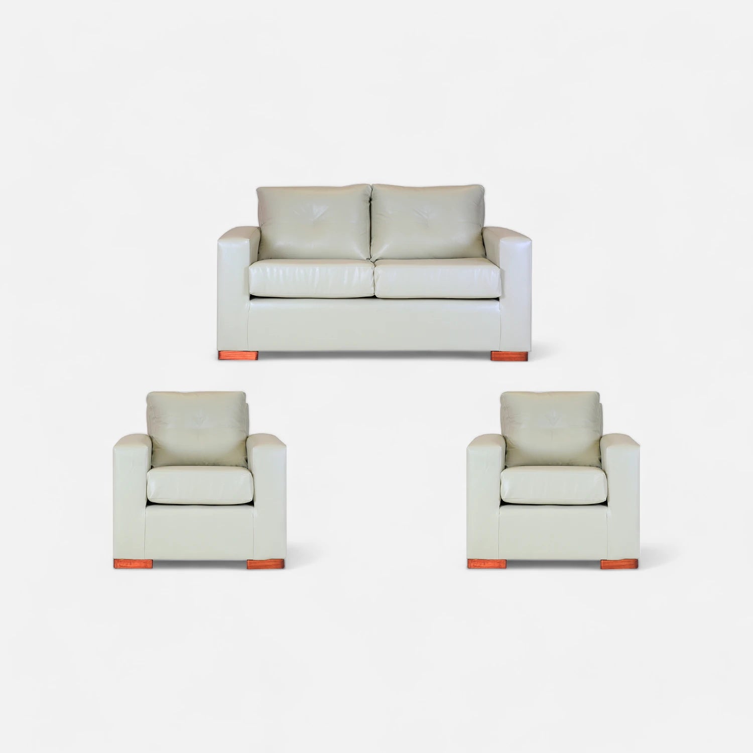 Living Franco 211 - Cuero Sintético Pu Beige