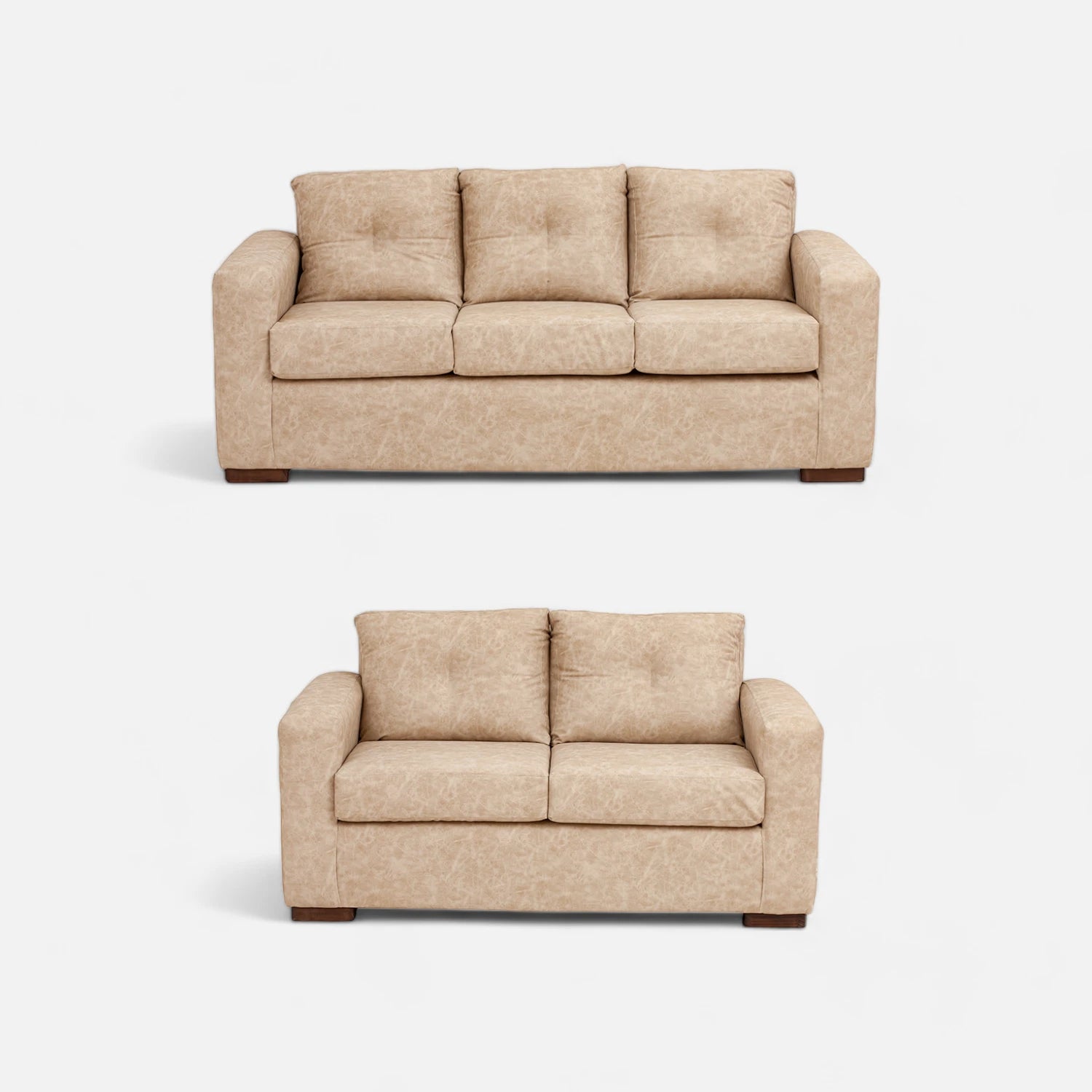 Living Franco 32 - Cuero Sintético Auris Beige