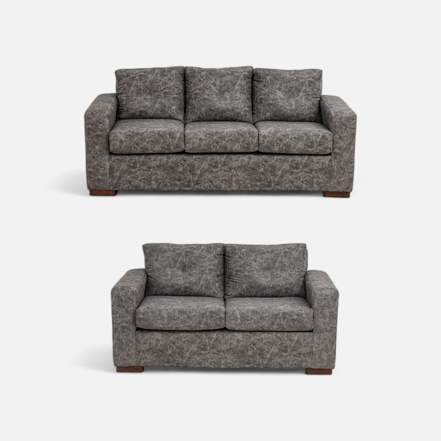 Living Franco 32 - Cuero Sintético Auris Gris