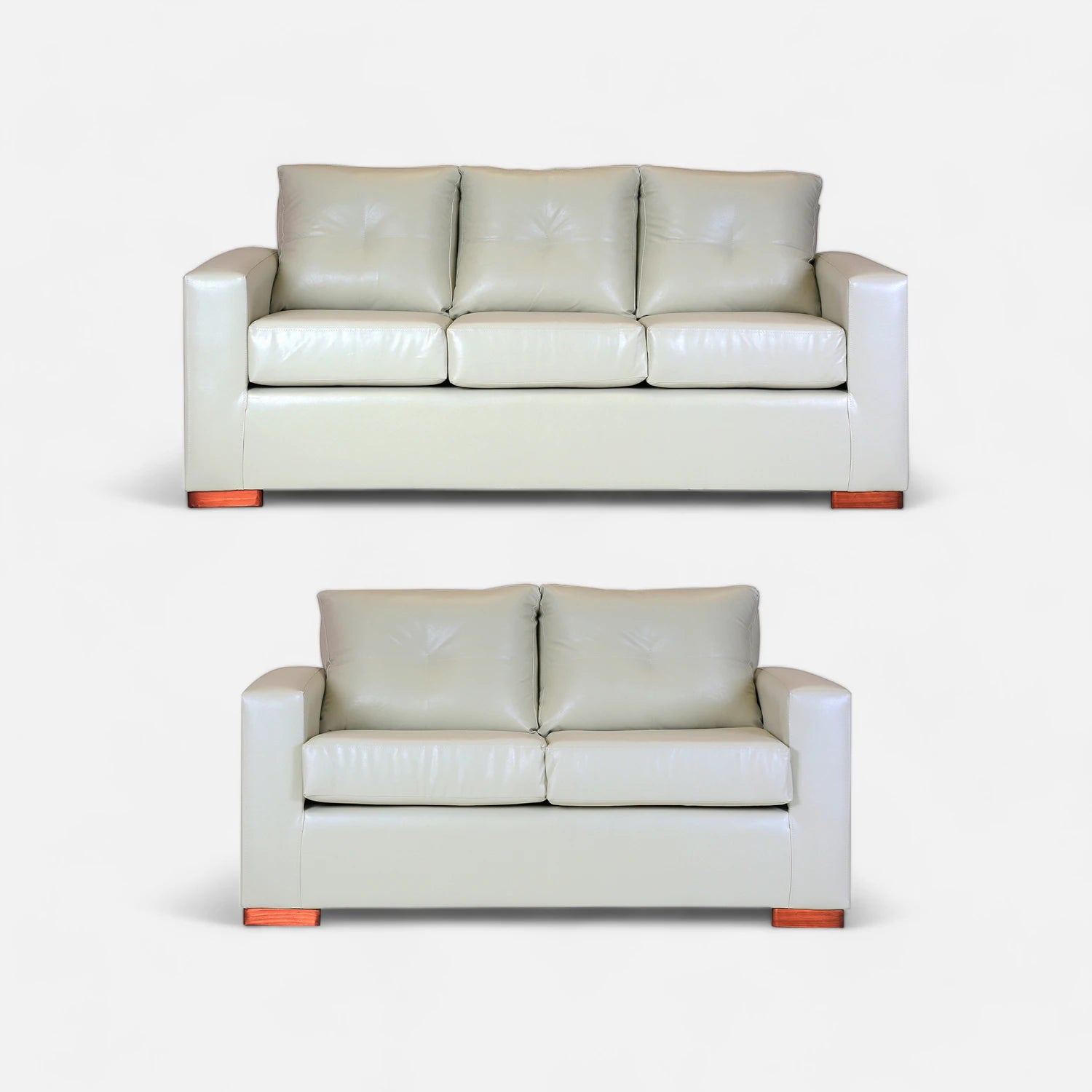Living Franco 32 - Cuero Sintético Pu Beige