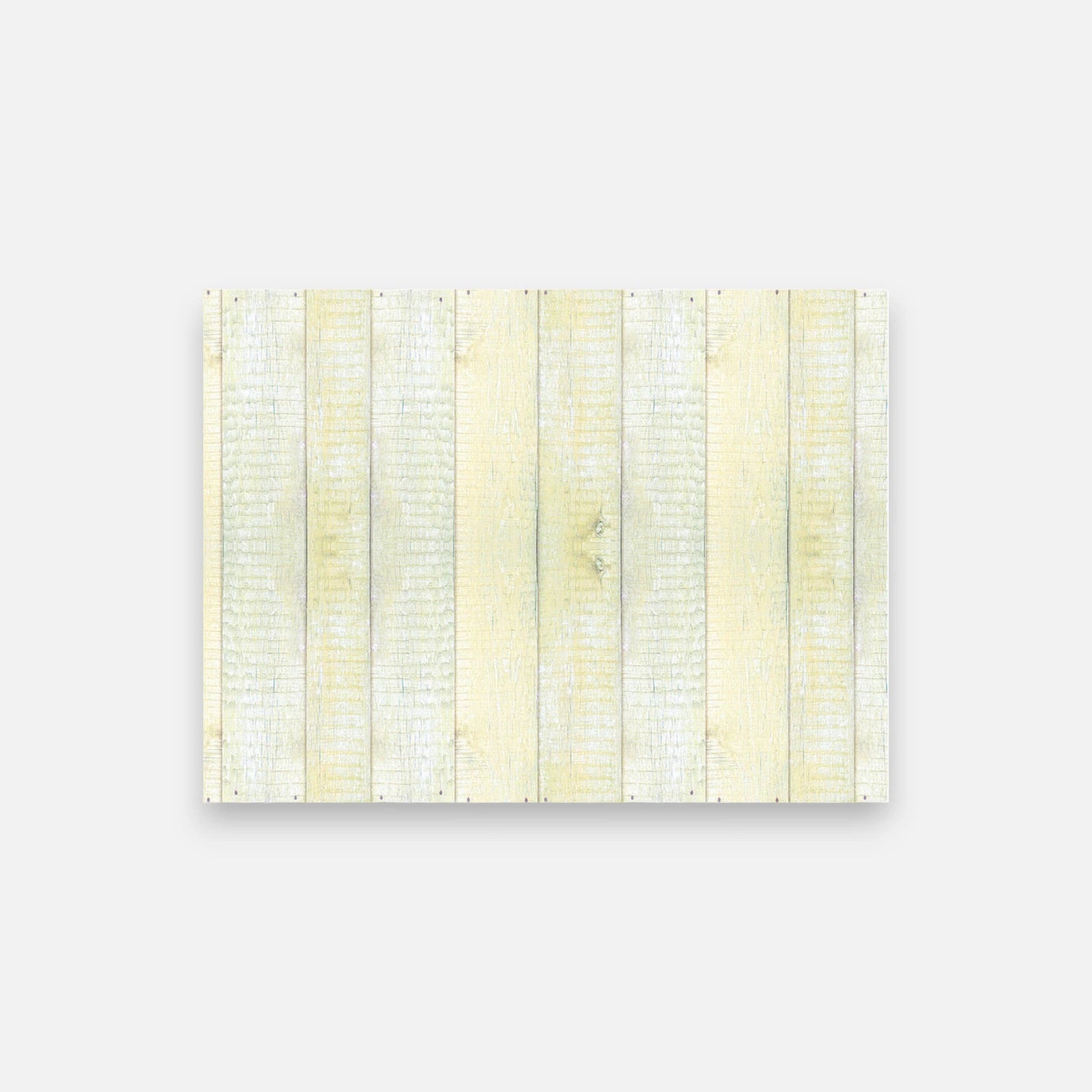 Alfombra Madera Vintage Amarilla