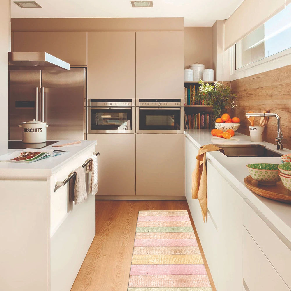 Alfombra Madera Vintage Los Ángeles